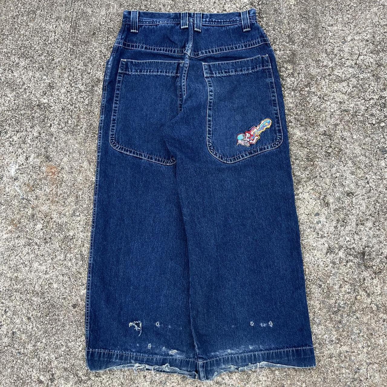 JNCO wizards🧙‍♂️ Beautiful wash and super rare to come... - Depop