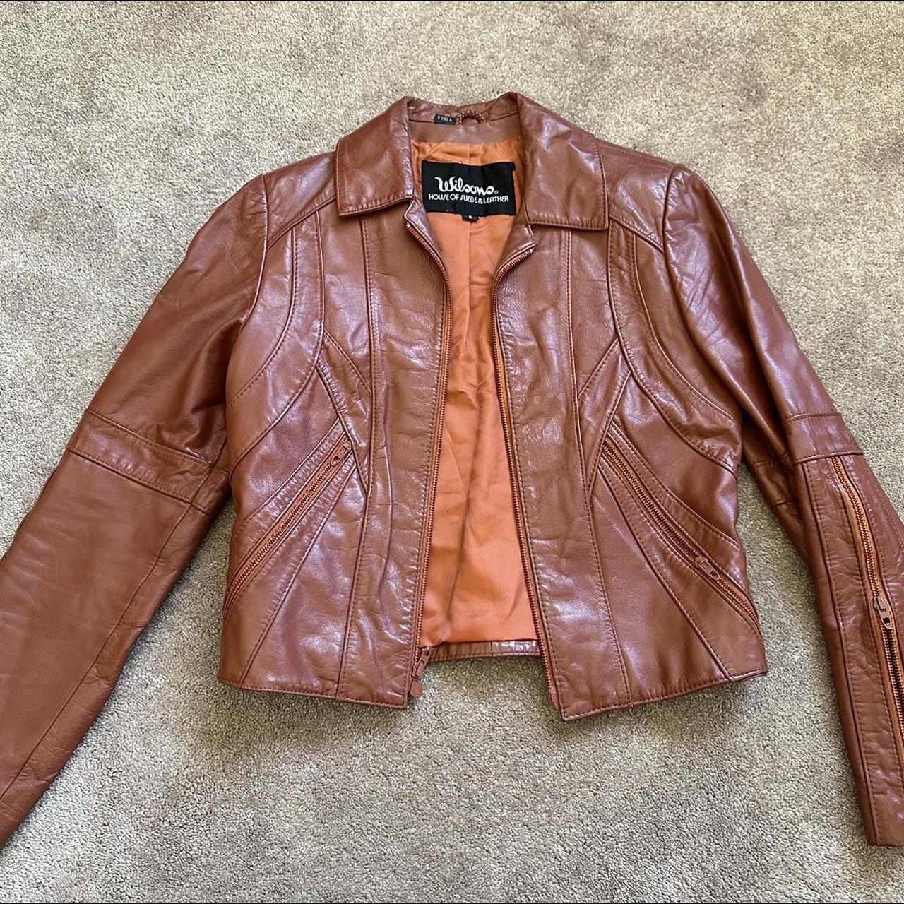 Women's Brown Jacket Depop