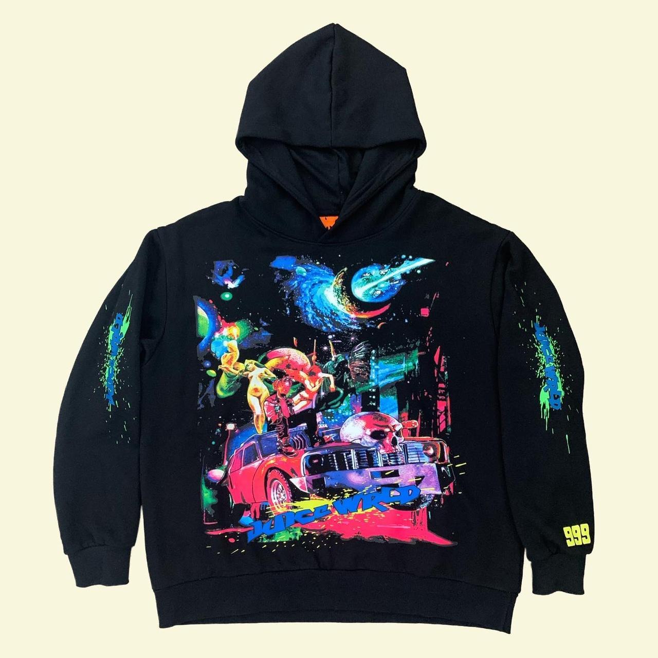 Juice Wrld x Vlone Cosmic Hoodie Visit our | Depop