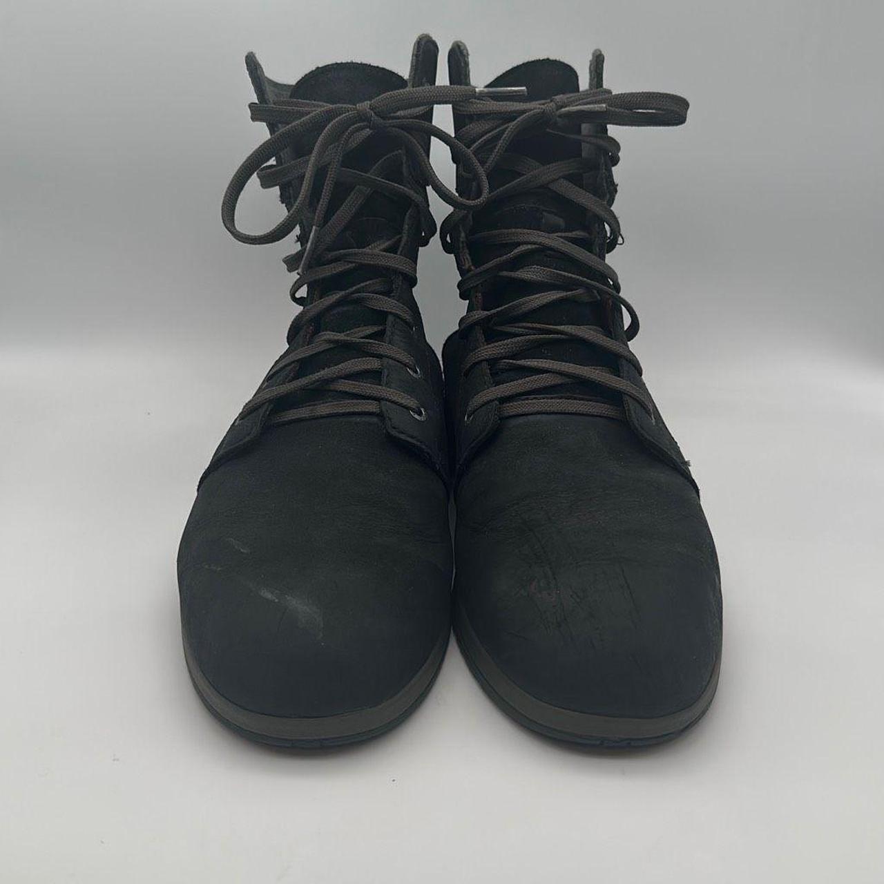 Chaco Natilly Lace Up Fold Down Hiking Boots Black Depop