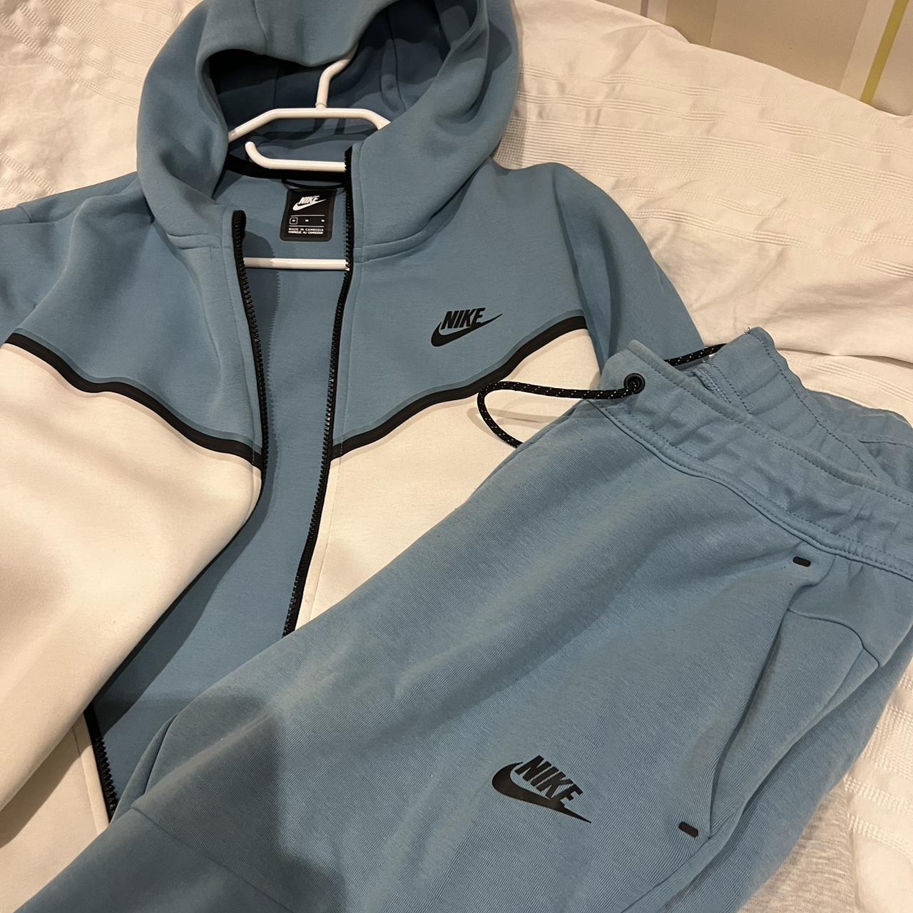 cerulean blue nike hoodie