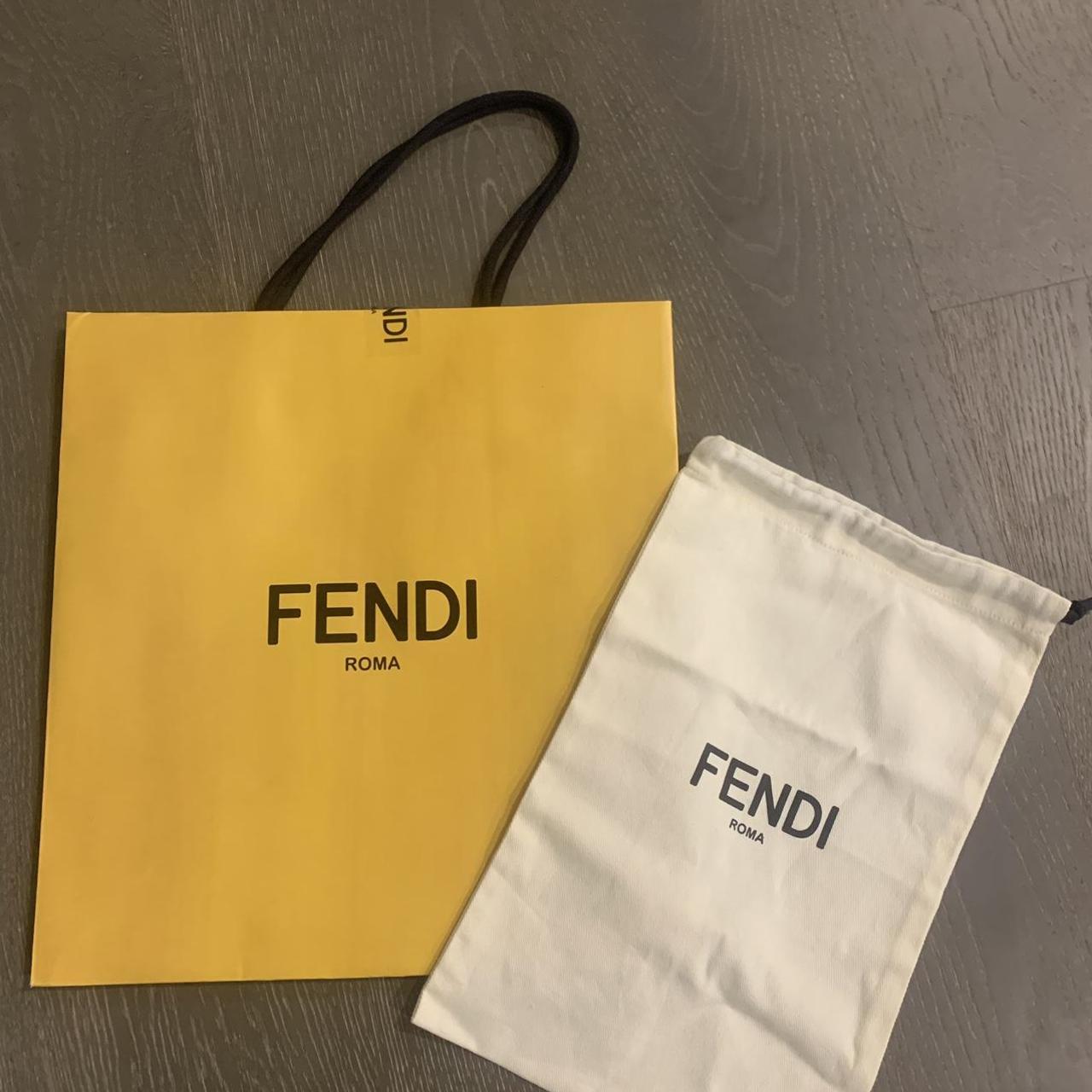 Fendi carry bag and dust bag - Depop