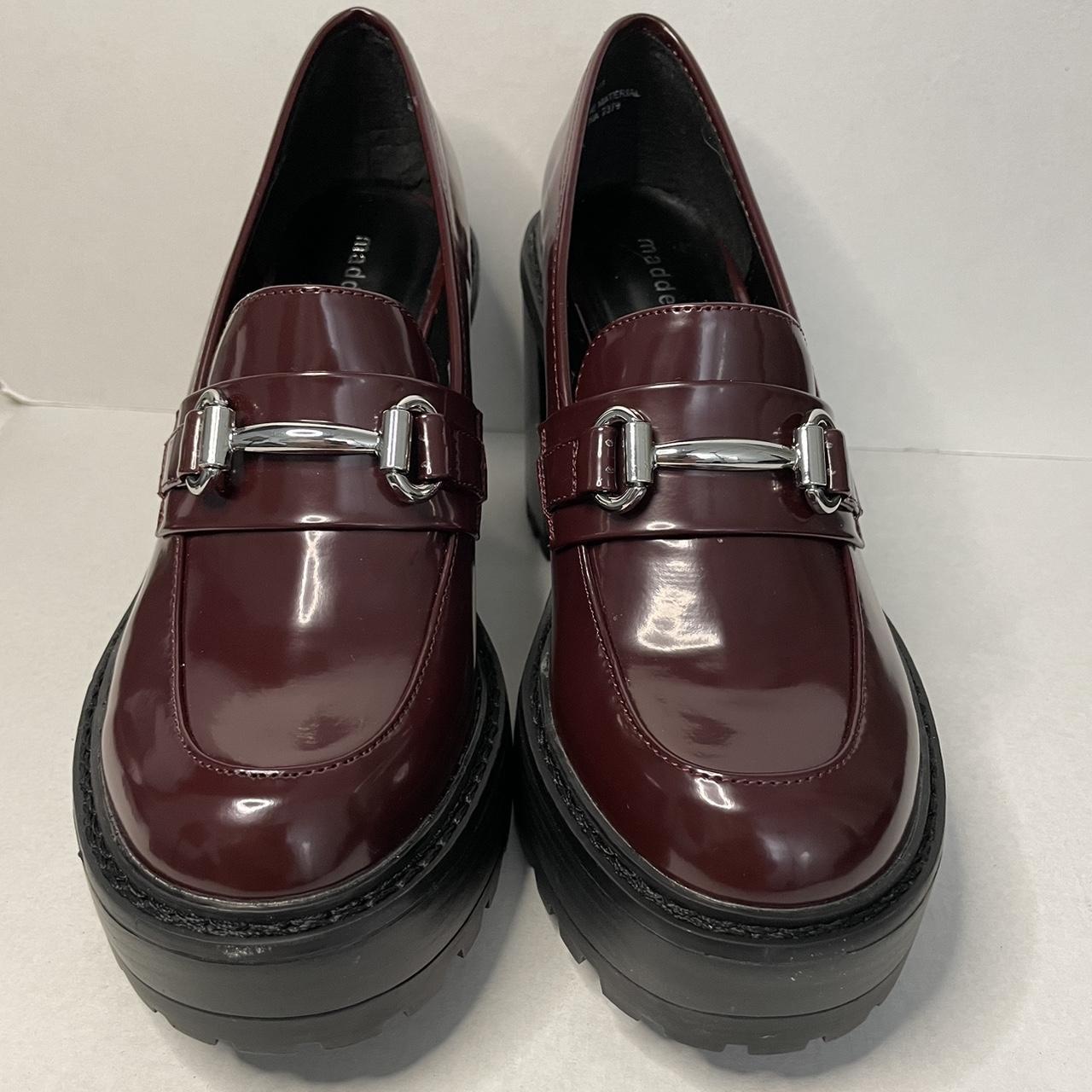 Madden Girl Women's Burgundy Oxfords Depop