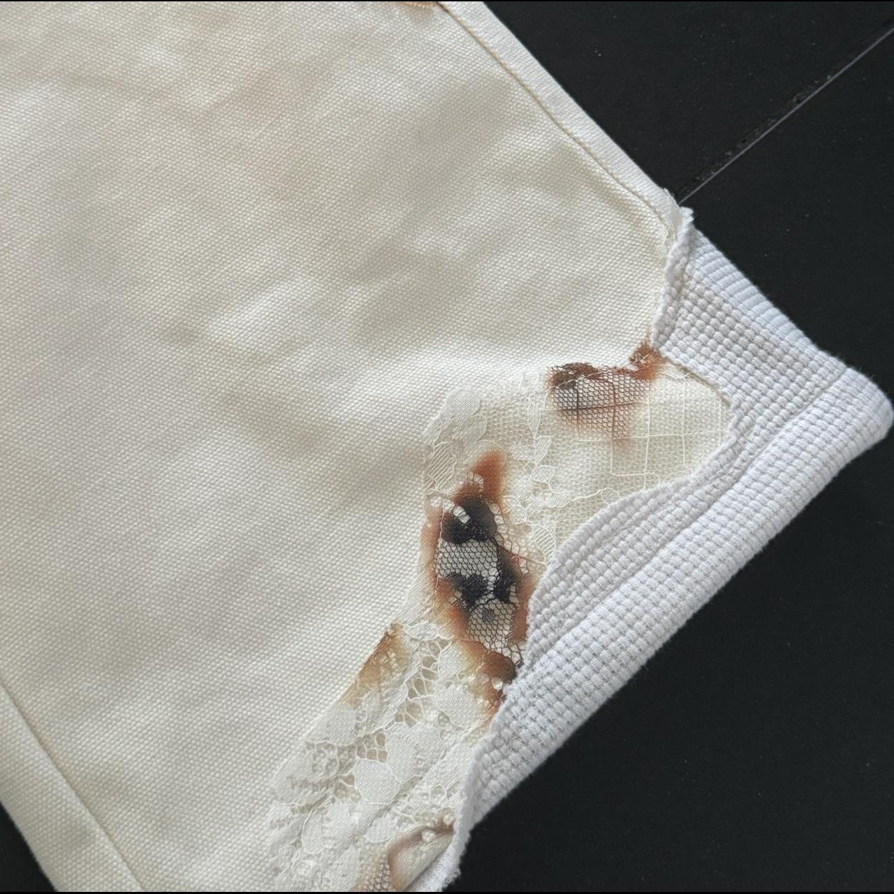 Designer brand yadcrew lace burnt detail semi flare... Depop