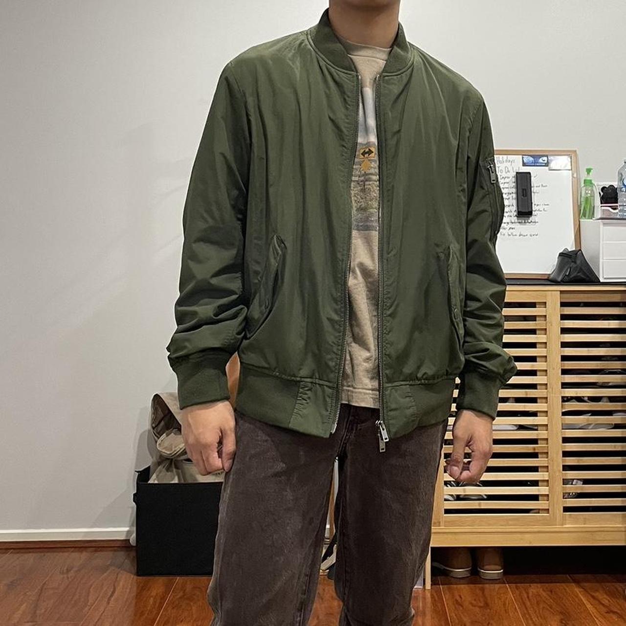ジャケット・アウター 00s OLD UNIQLO Down Jacket Green 00s old uniqlo padded blouson jacket y2k - メルカリ