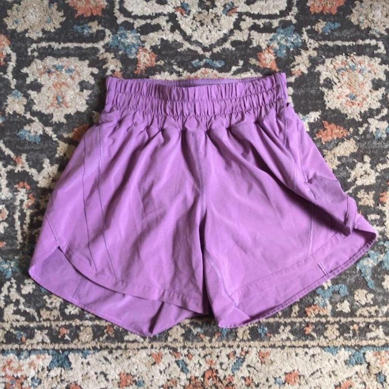 lululemon shorts: size 2, 5 inch inseam, mid-rise,... - Depop