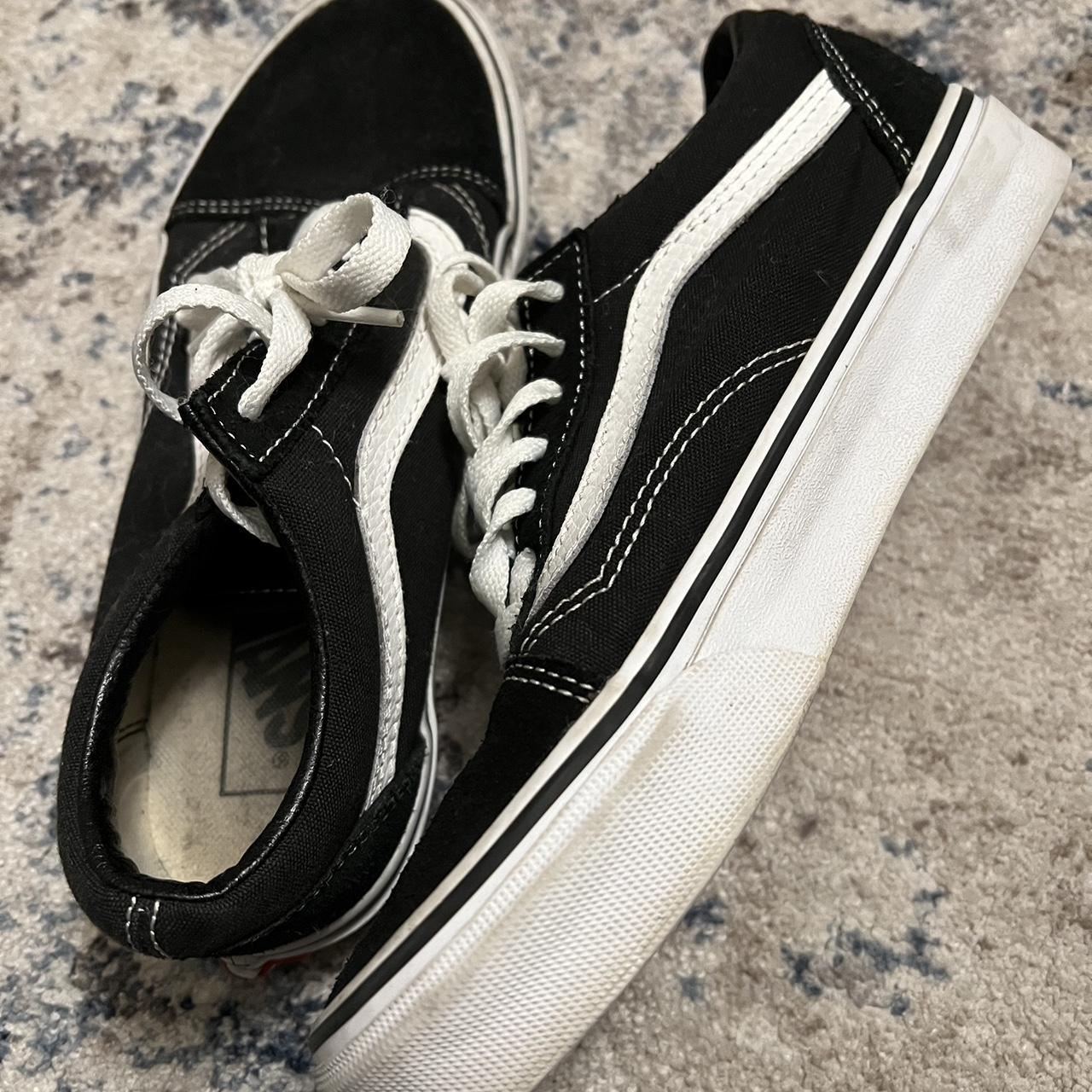 Vans black 2024 size 5.5