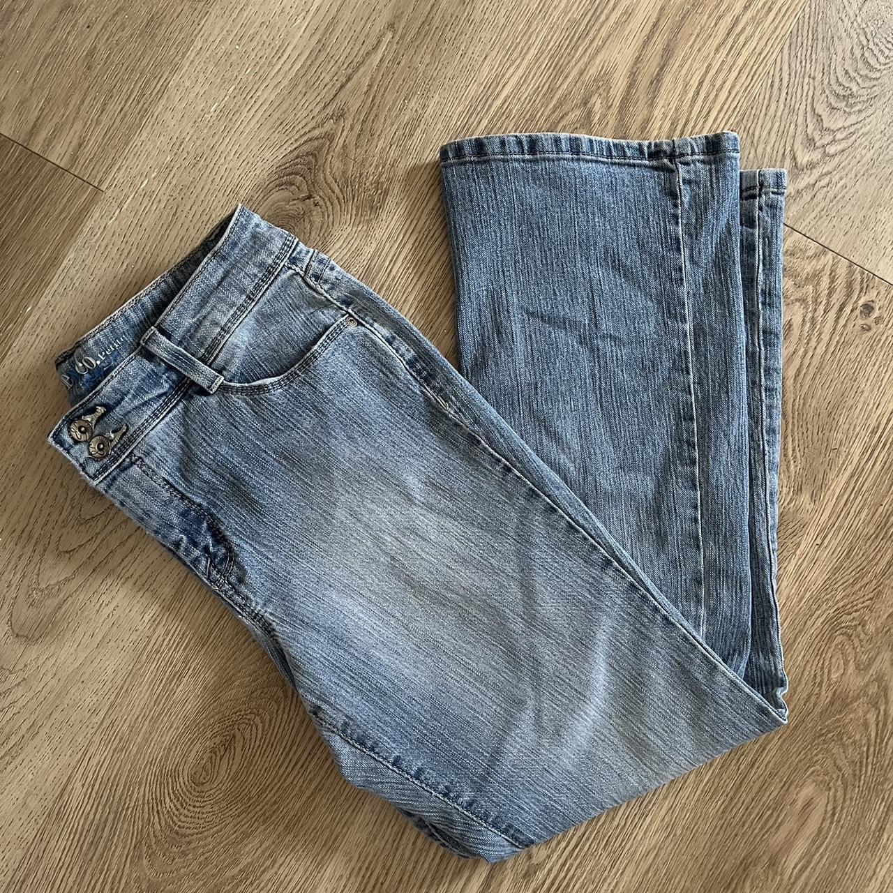 y2k low rise Style & Co denim jeans comfortable... - Depop