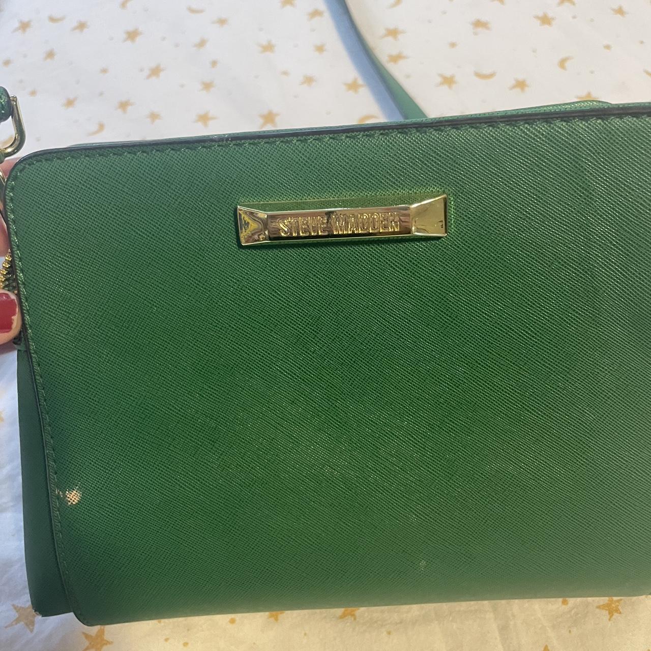 Green Steve Madden Crossbody Purse Good Condition Depop