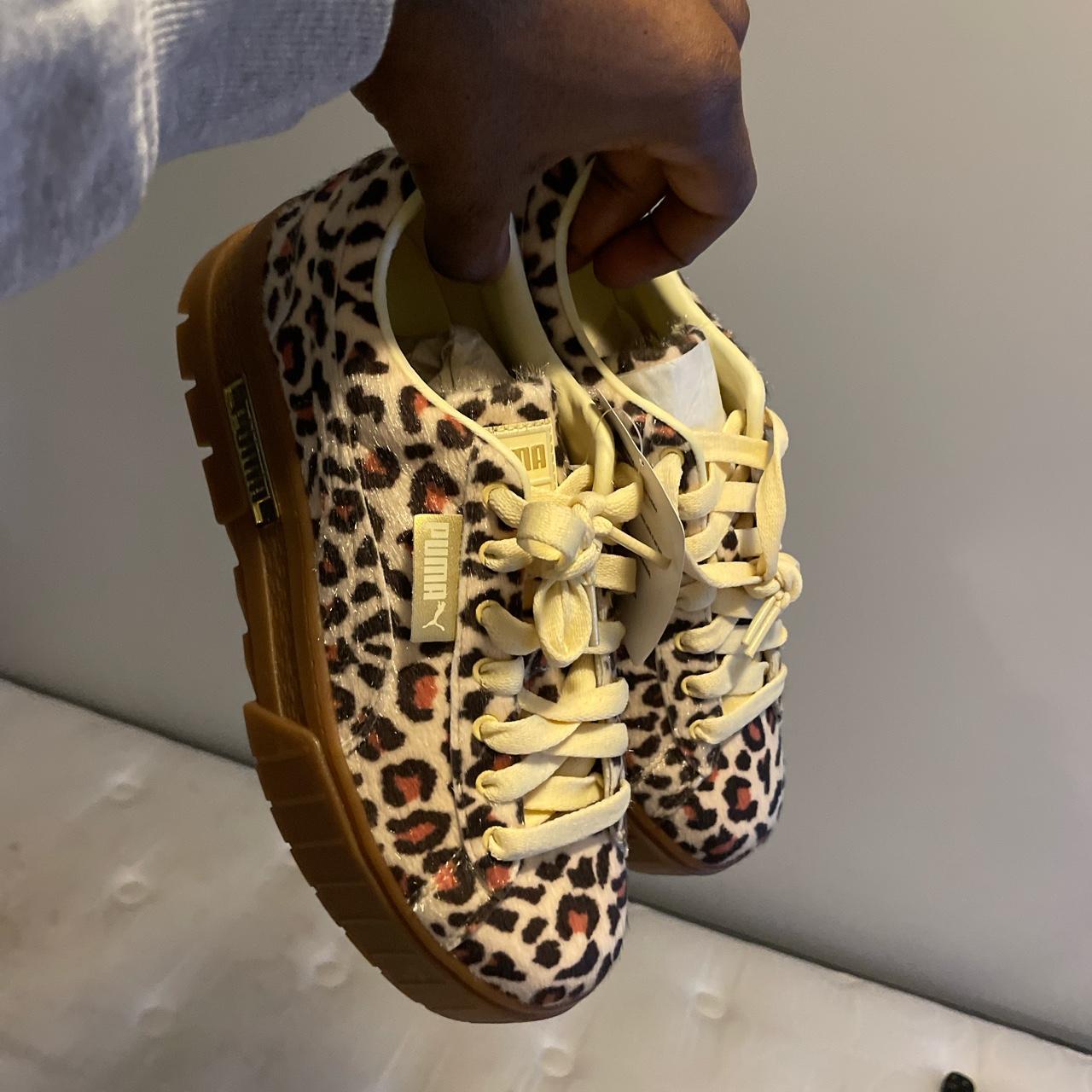 Puma cheetah print store shoes