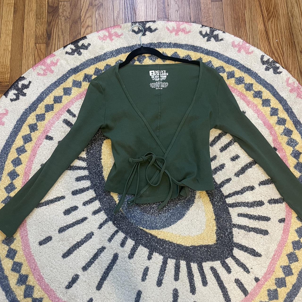Brand New Big Bud Press Wrap Top Depop