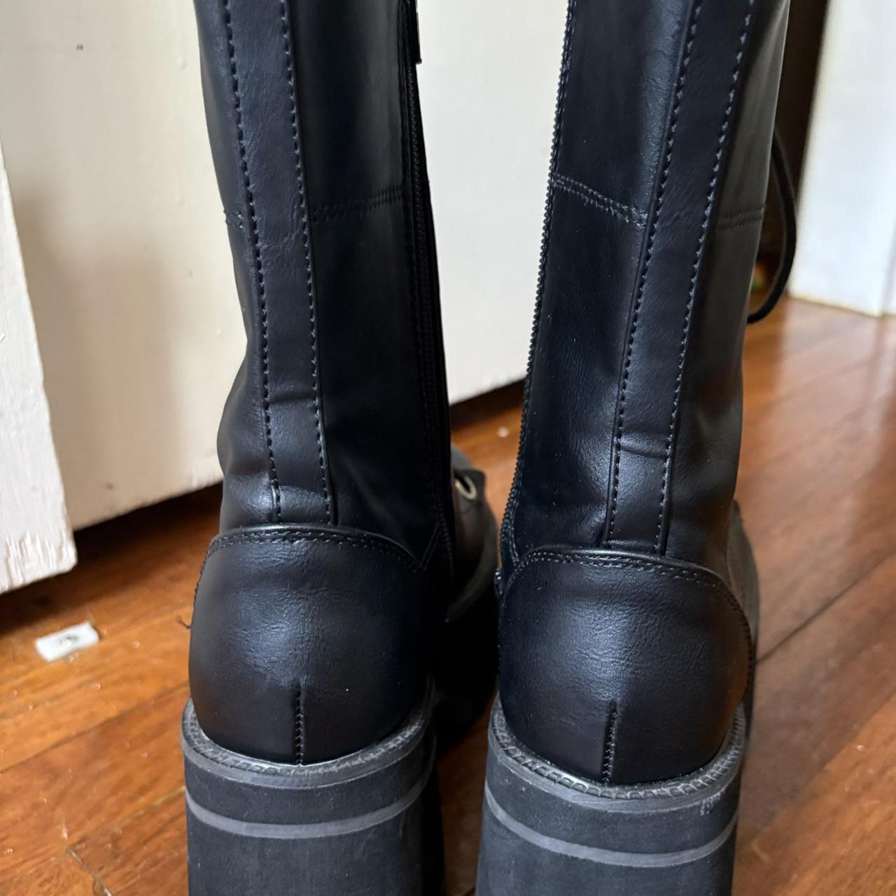 Demonia Women's Platform Boots - Black - US 7.5 –… - image 3