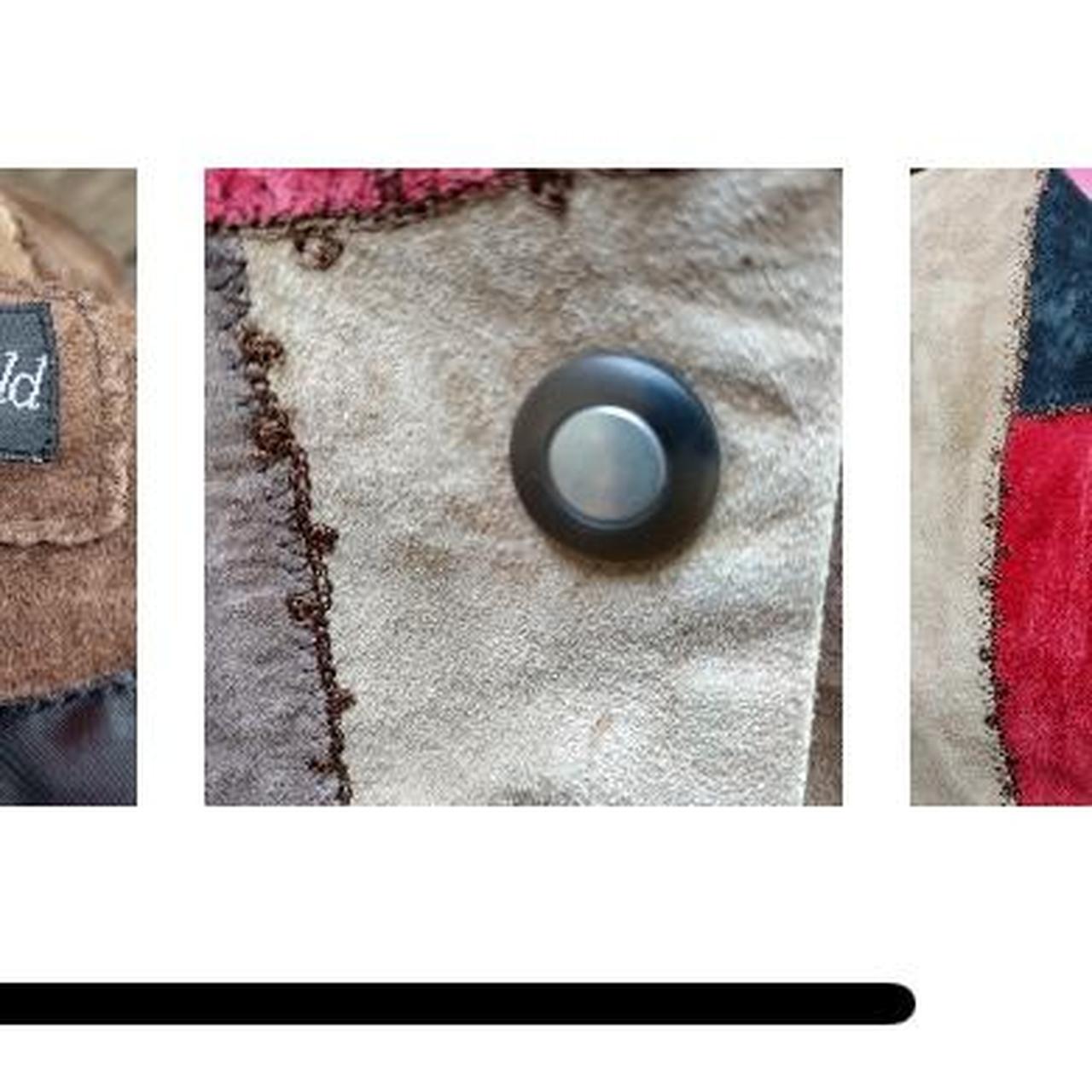 Vintage Women's Jacket - Multi - S – Patchwork Le… - image 3