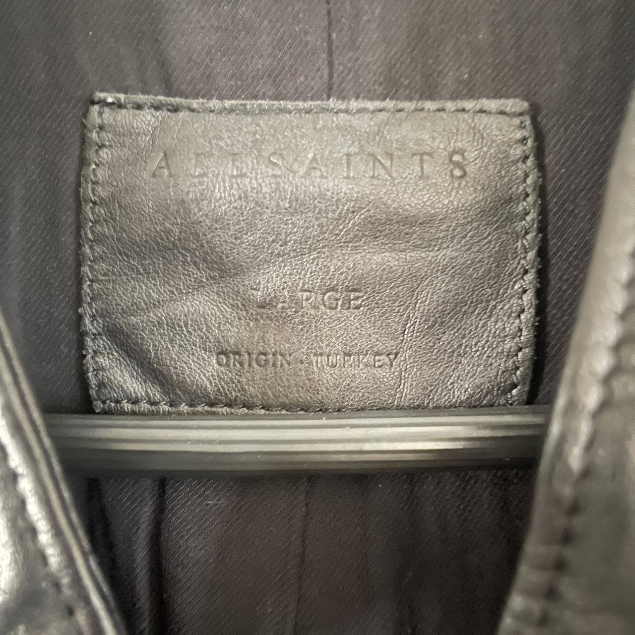 AllSaints Men's Black Jacket | Depop