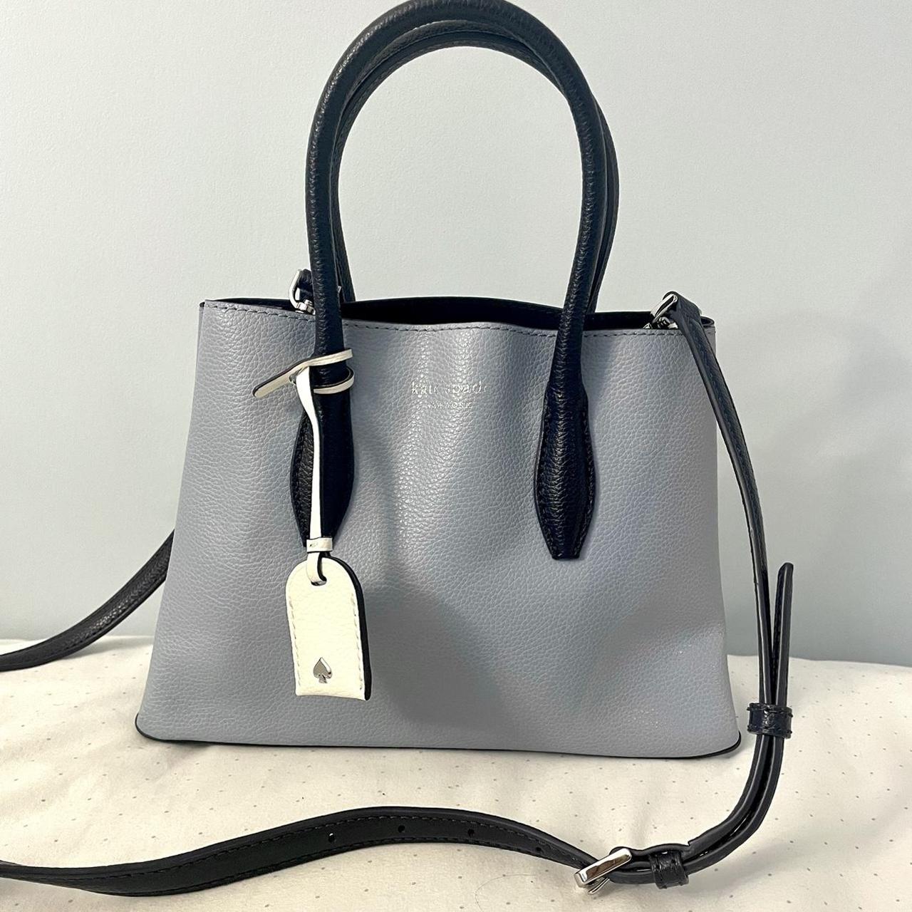 Kate Spade Darcy Satchel Light Blue, Luxury, Bags & Wallets on Carousell