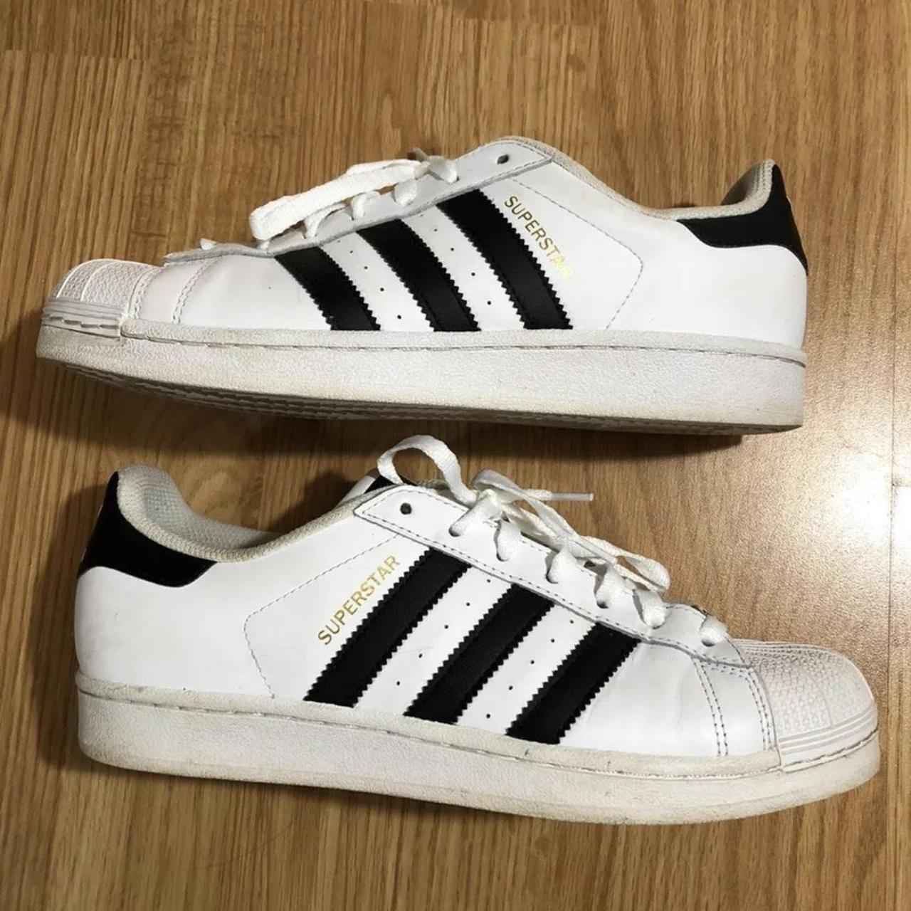 2015 Adidas superstar shelltoe in great condition.... - Depop