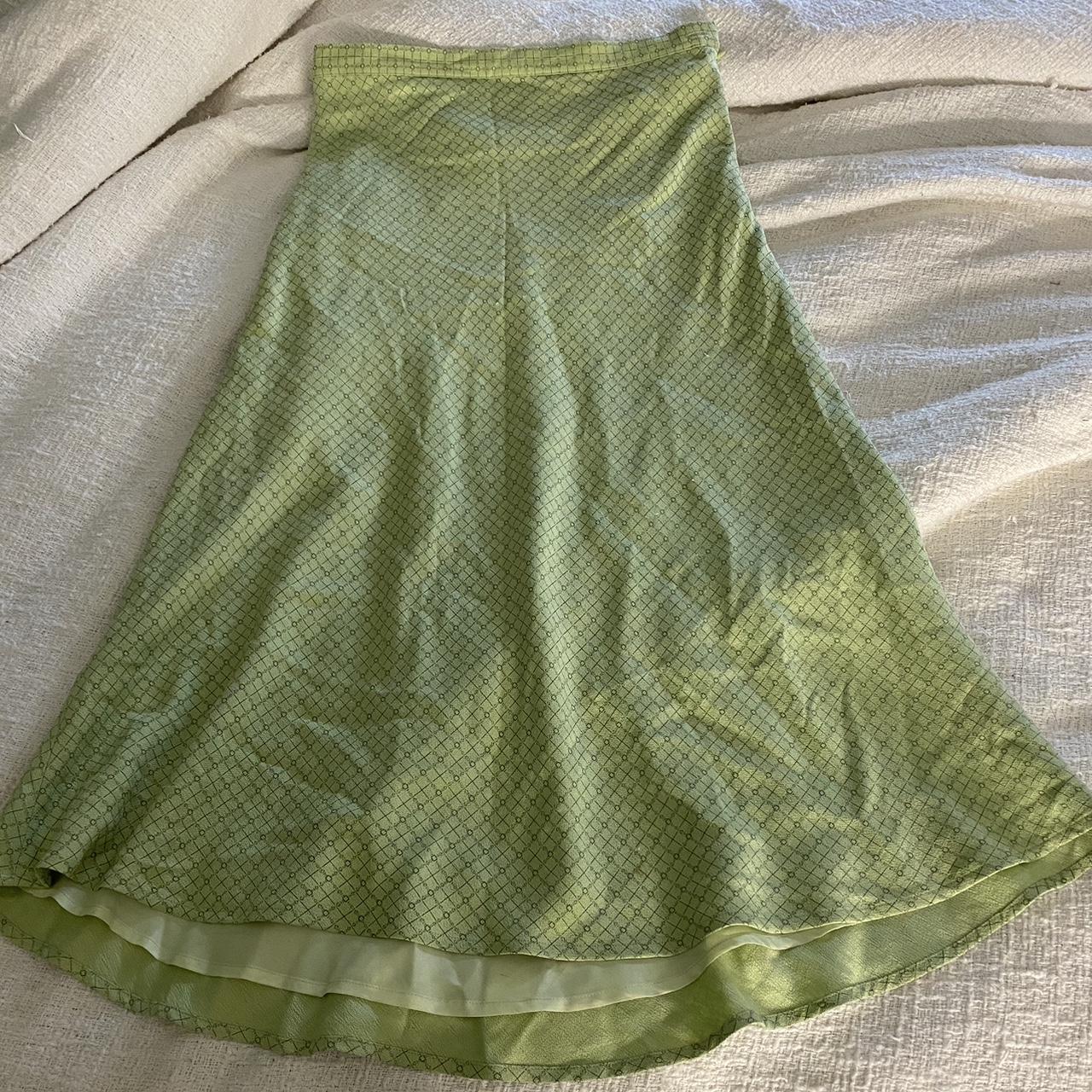 Tommy Bahama Women's Green Skirt | Depop