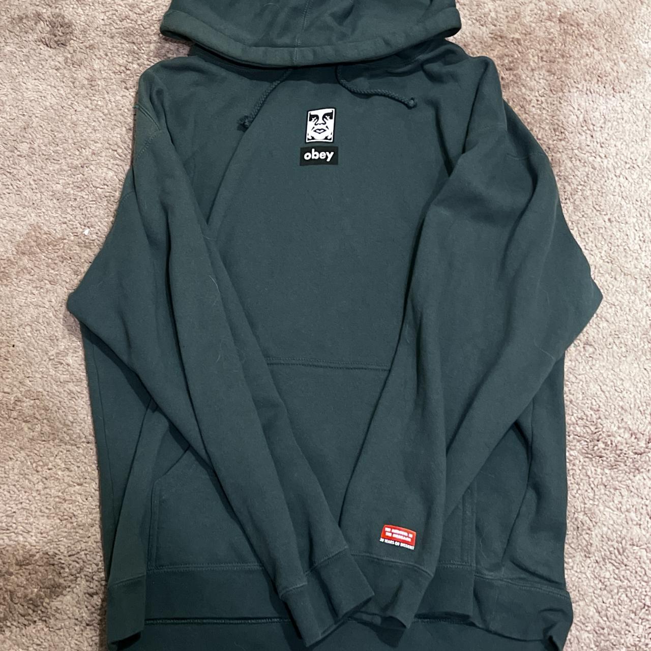 Obey Hoodie XL size x large cleannn asf barely Depop