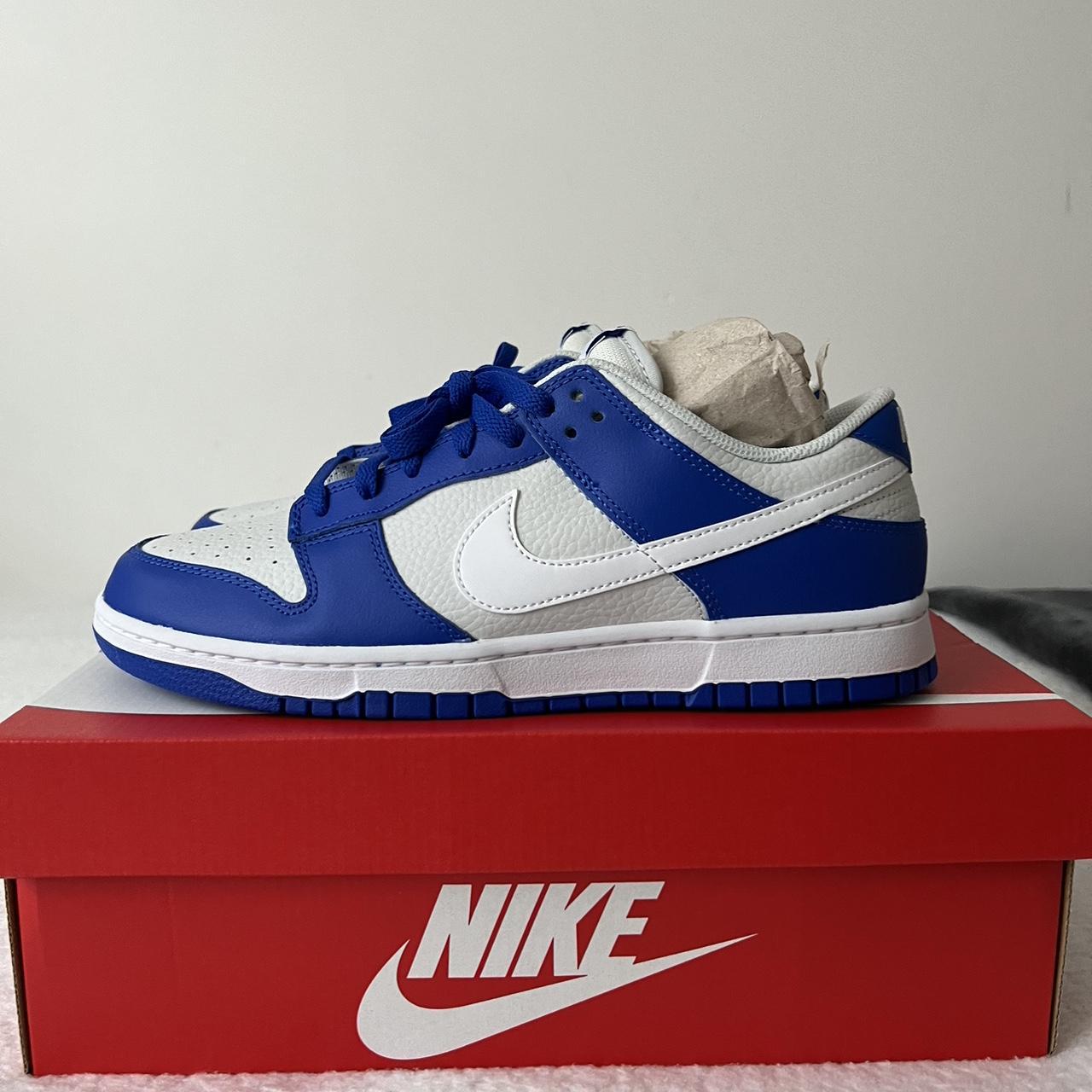 Nike dunk low racer blue!! Size 9.5 Have never worn... - Depop