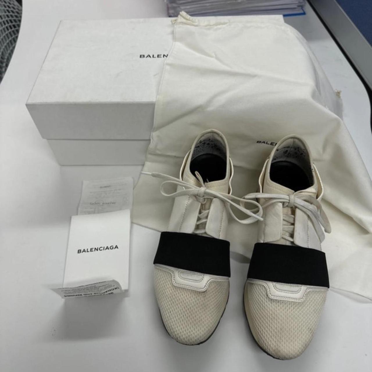 all red balenciaga speed trainers