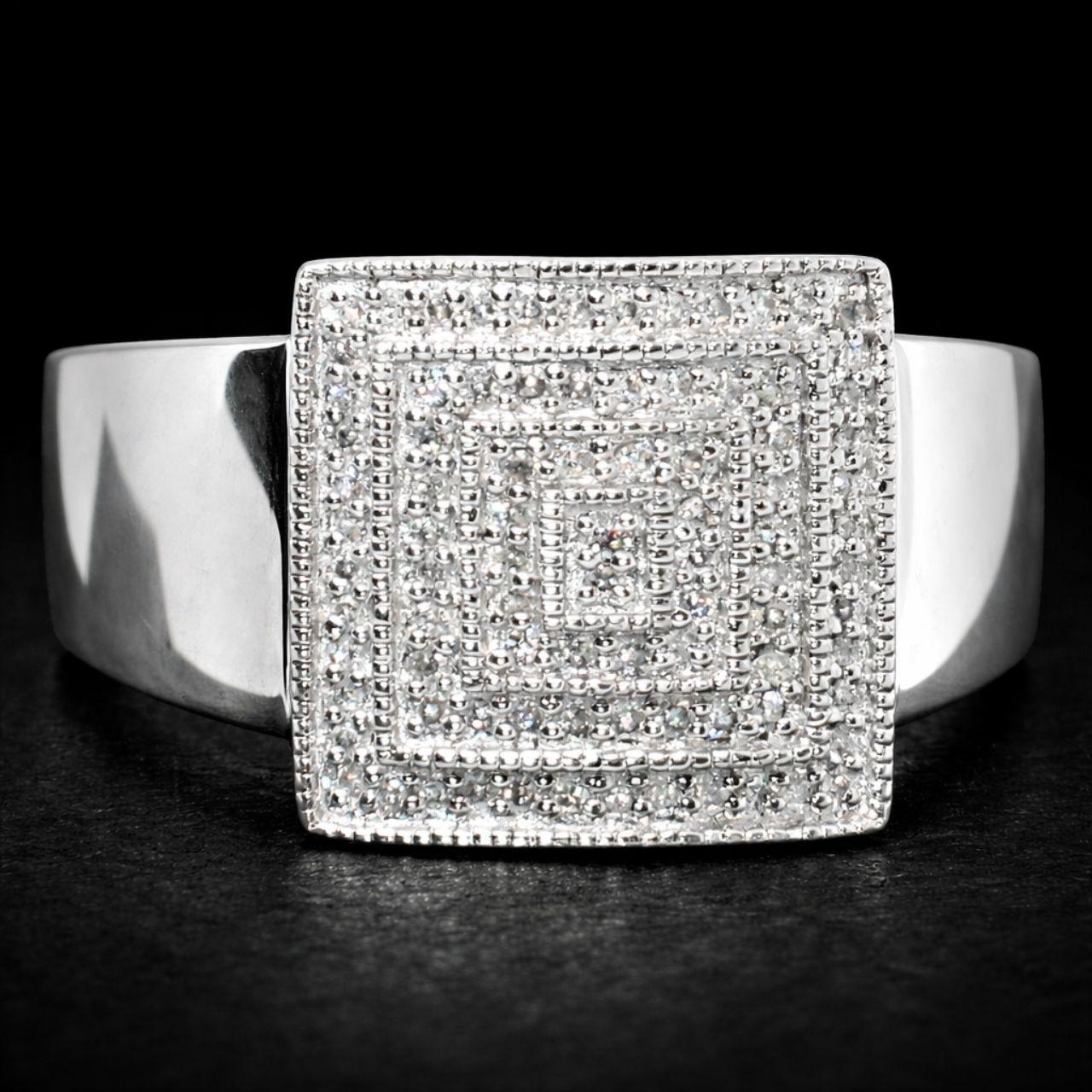 Source Unknown Men's Ring - Silver – 925 Sterling… - image 1