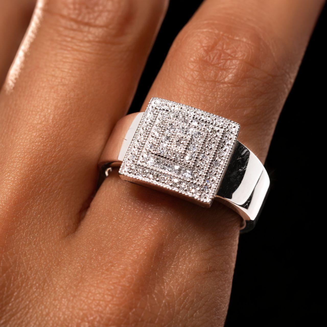 Source Unknown Men's Ring - Silver – 925 Sterling… - image 2