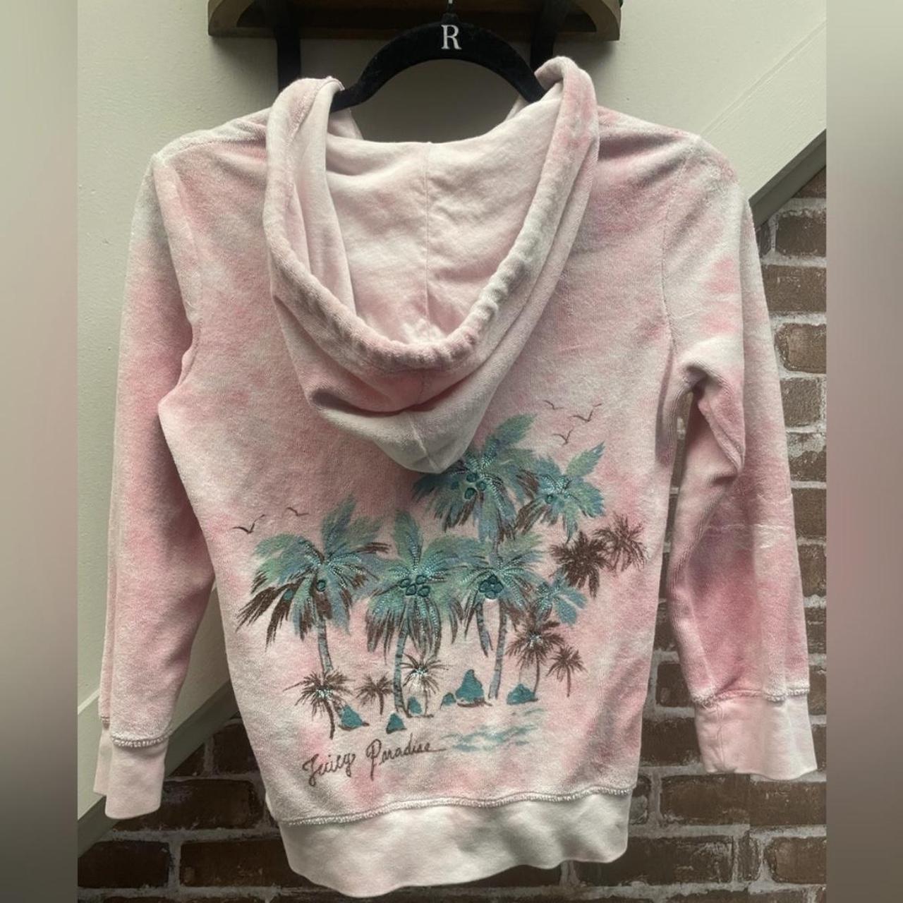 og-juicy-couture-quarter-zip-hoodie-size-s-juicy-depop