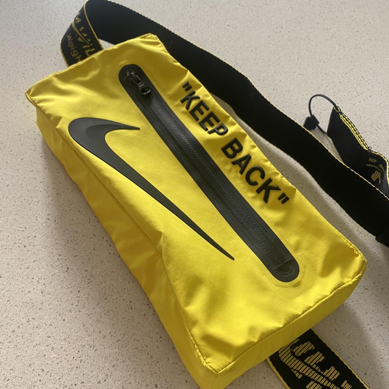 Off white yellow bag online