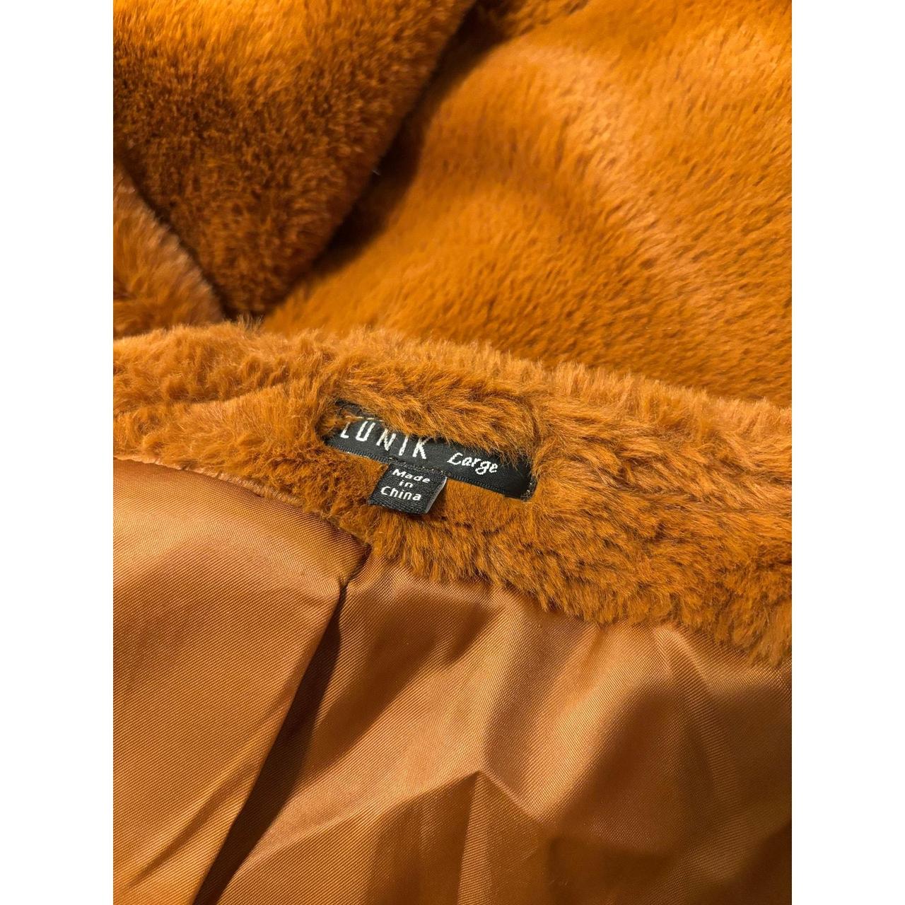 Source Unknown Women's Polyester Jacket - Brown/Y… - image 6