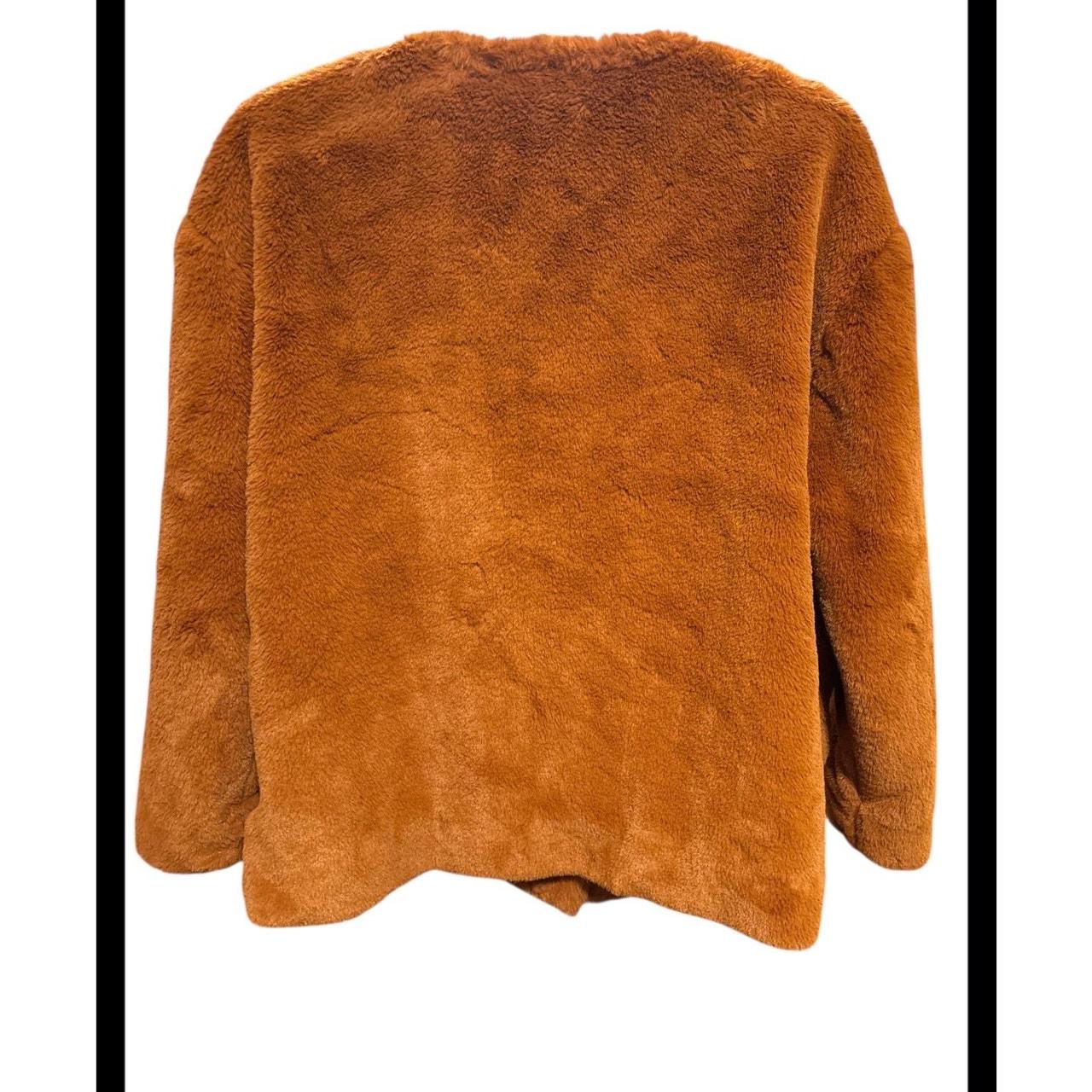 Source Unknown Women's Polyester Jacket - Brown/Y… - image 4