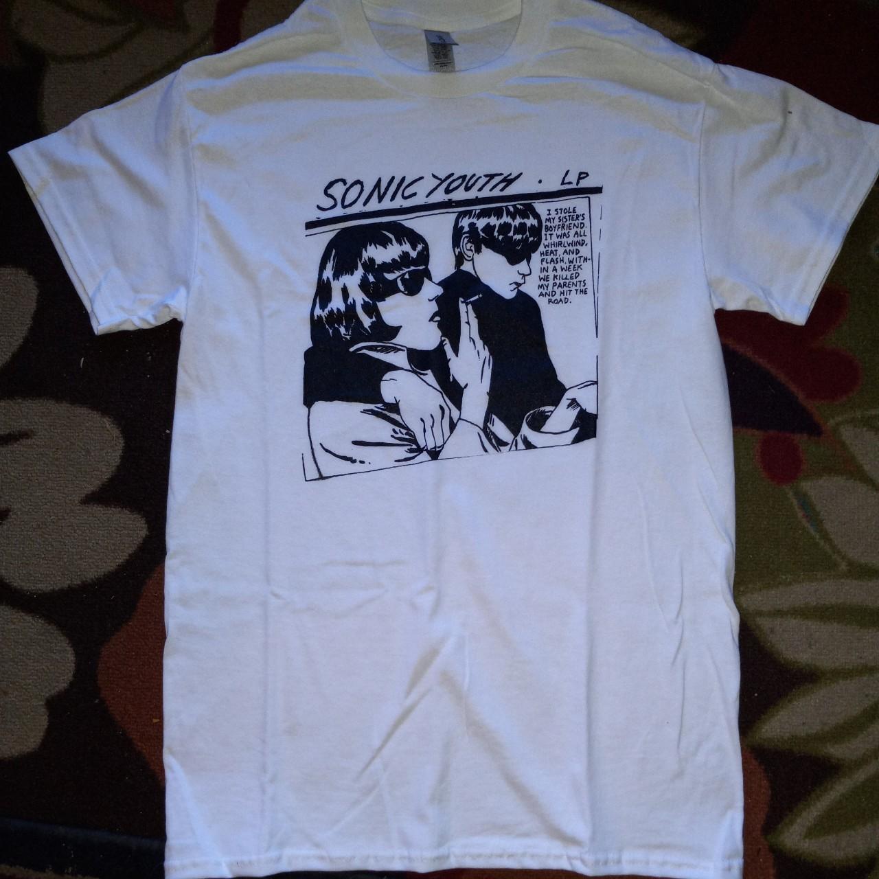 SONIC YOUTH goo t shirt classic noise punk Image... - Depop