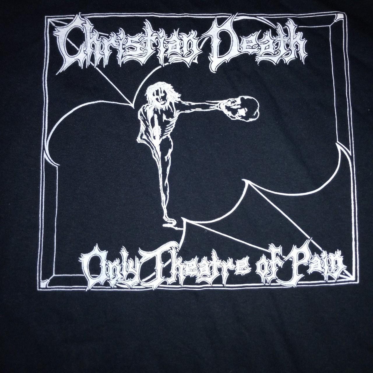 CHRISTIAN DEATH theatre of pain T shirt goth Pomona... - Depop