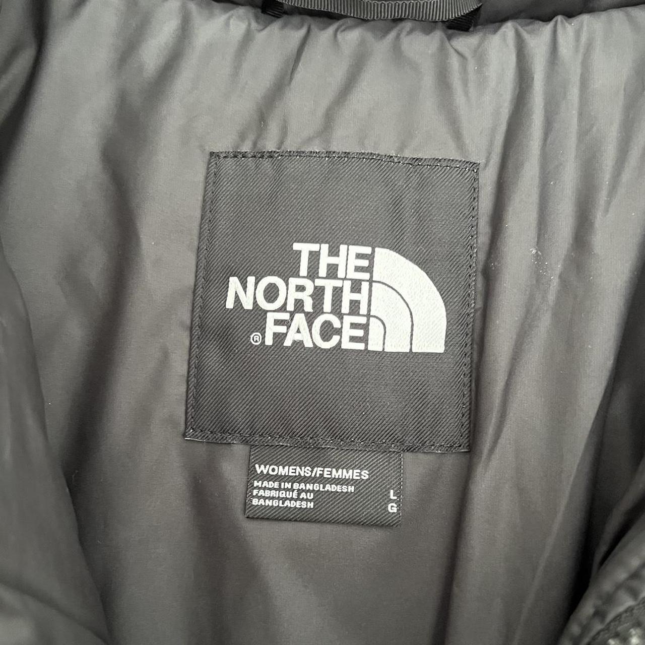 North face saikuru puffer jacket in black. Size UK... - Depop