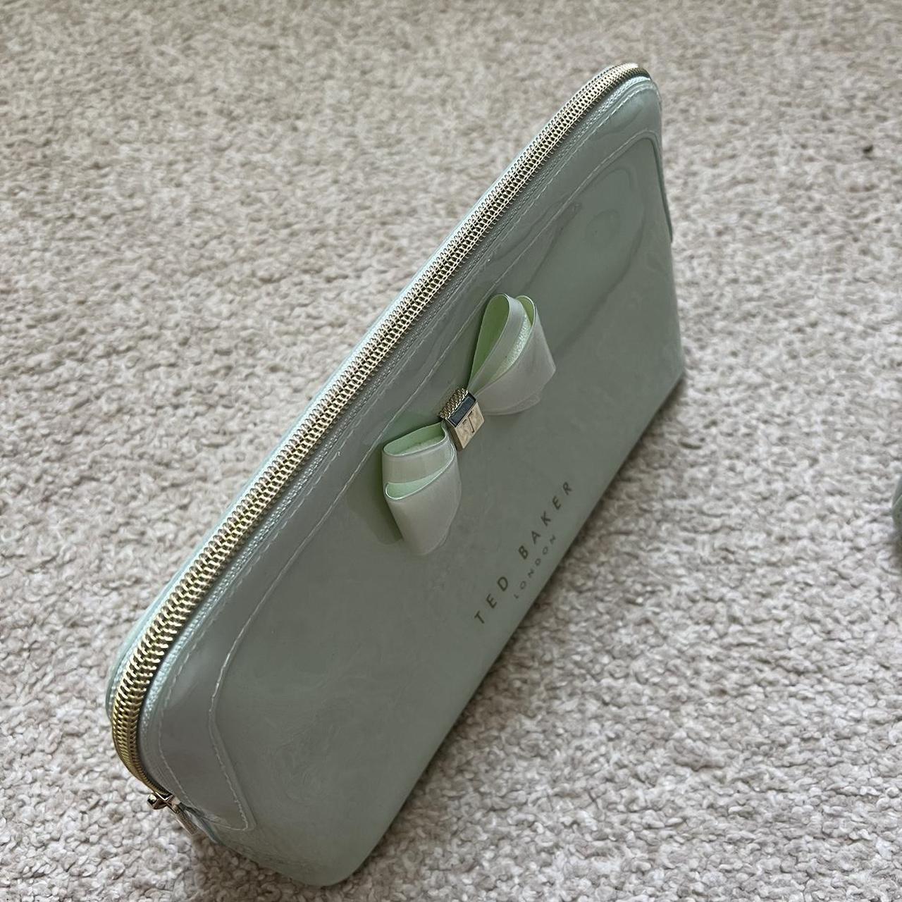 Ted Baker mint green and gold cosmetic