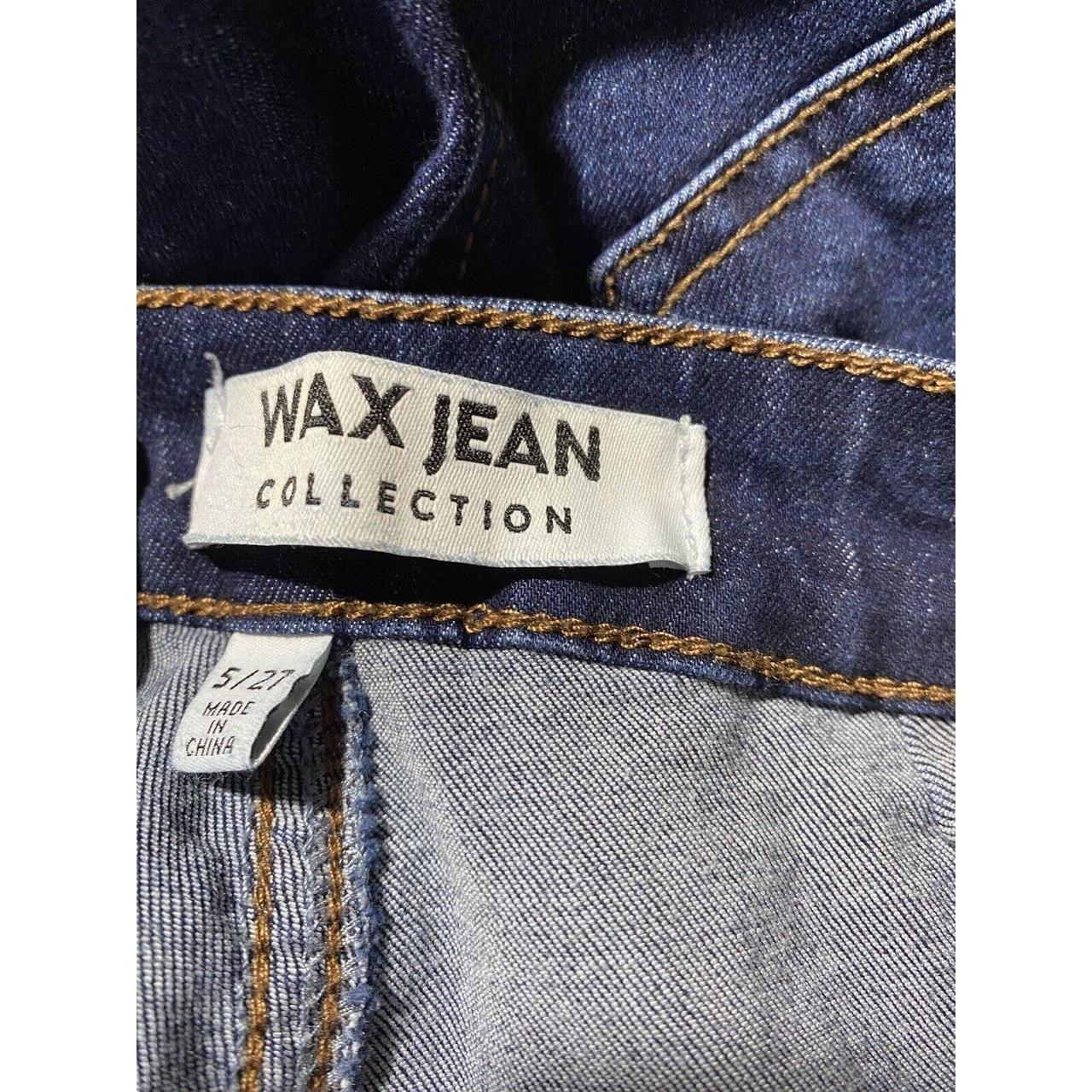 High rise hot sale wax jeans