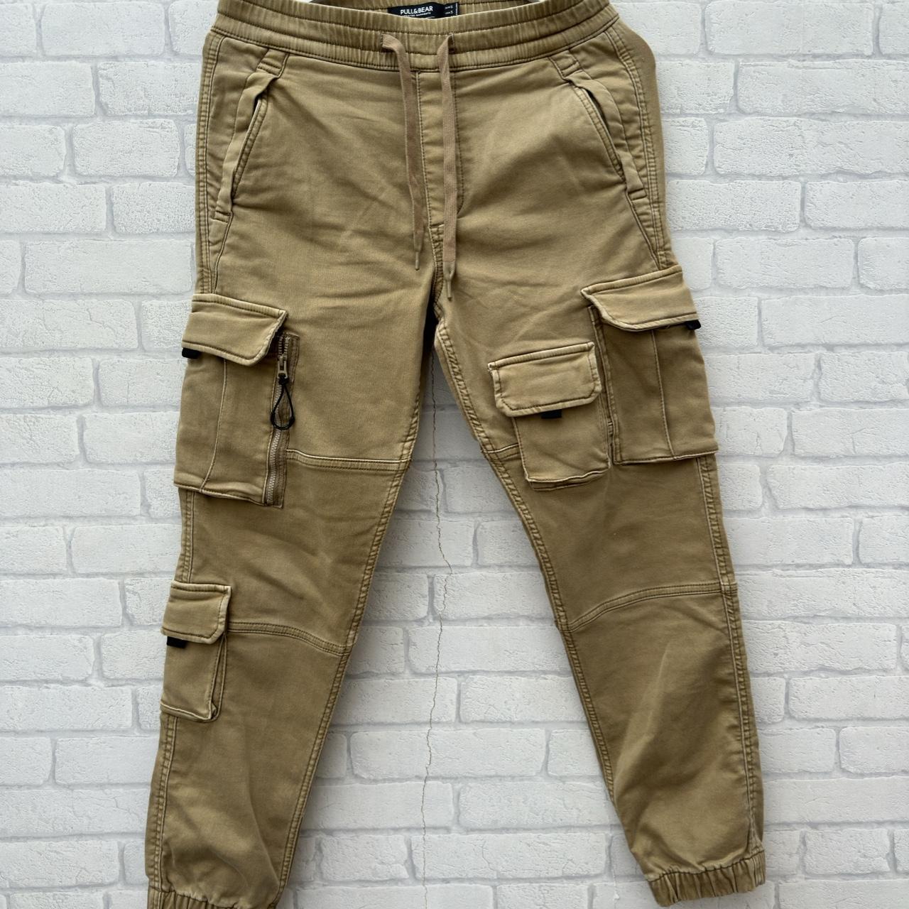 Kalinga Ashok Pantalones Beige Bershka Hombre Kalinga Ashok