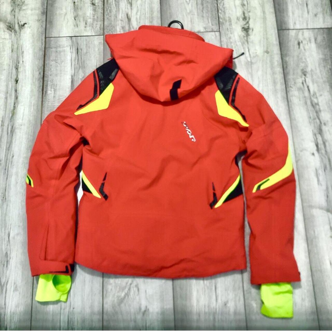 Men's Red and Black Jacket Depop