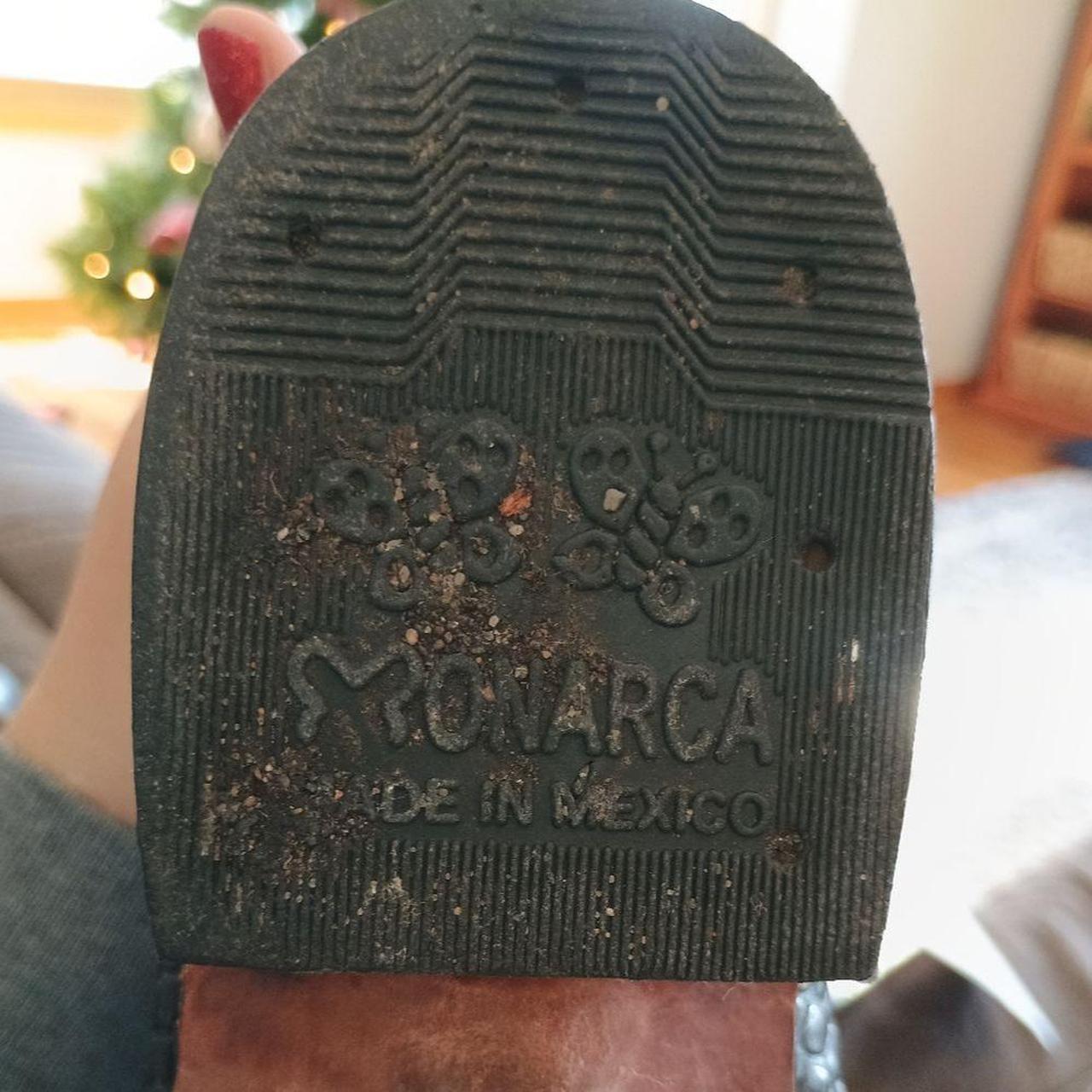 Source Unknown Men's Boots - Black/Blue - US 8 – … - image 8