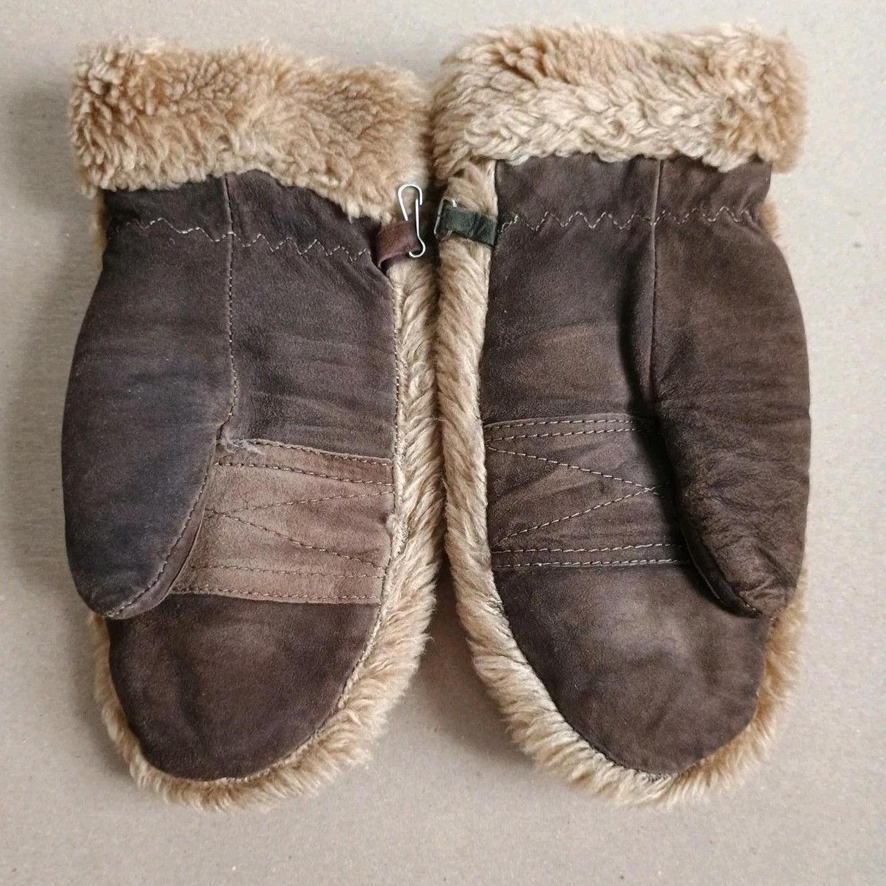 Source Unknown Women's Mittens - Brown – One mitt… - image 2