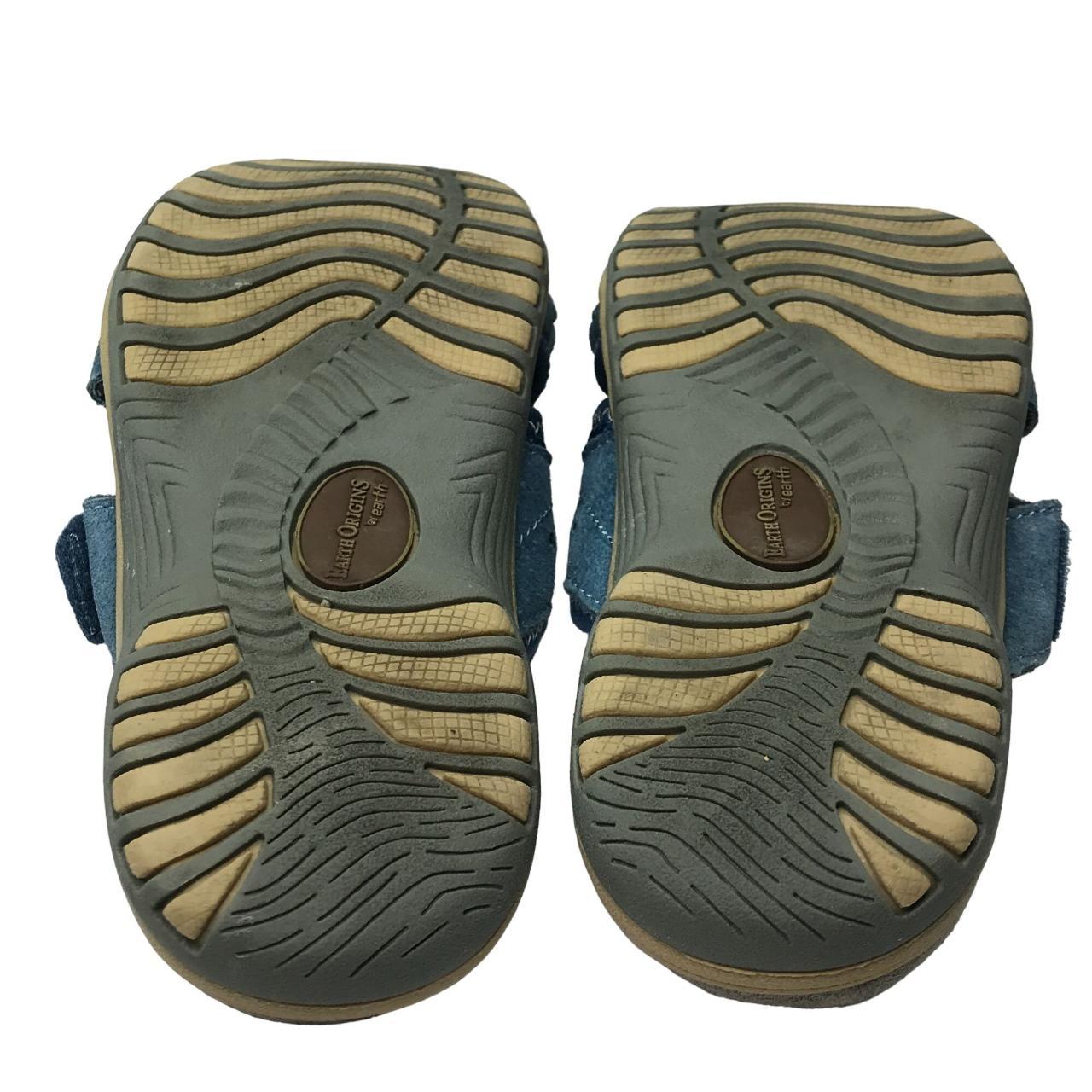 Earth Women's Blue Slides Depop