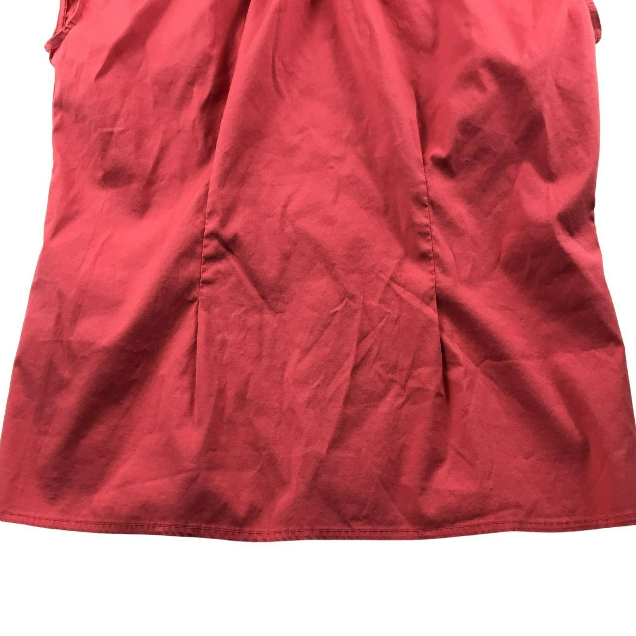 Alfani Sleeveless Turtleneck Blouse Size 6 Keyhole... Depop