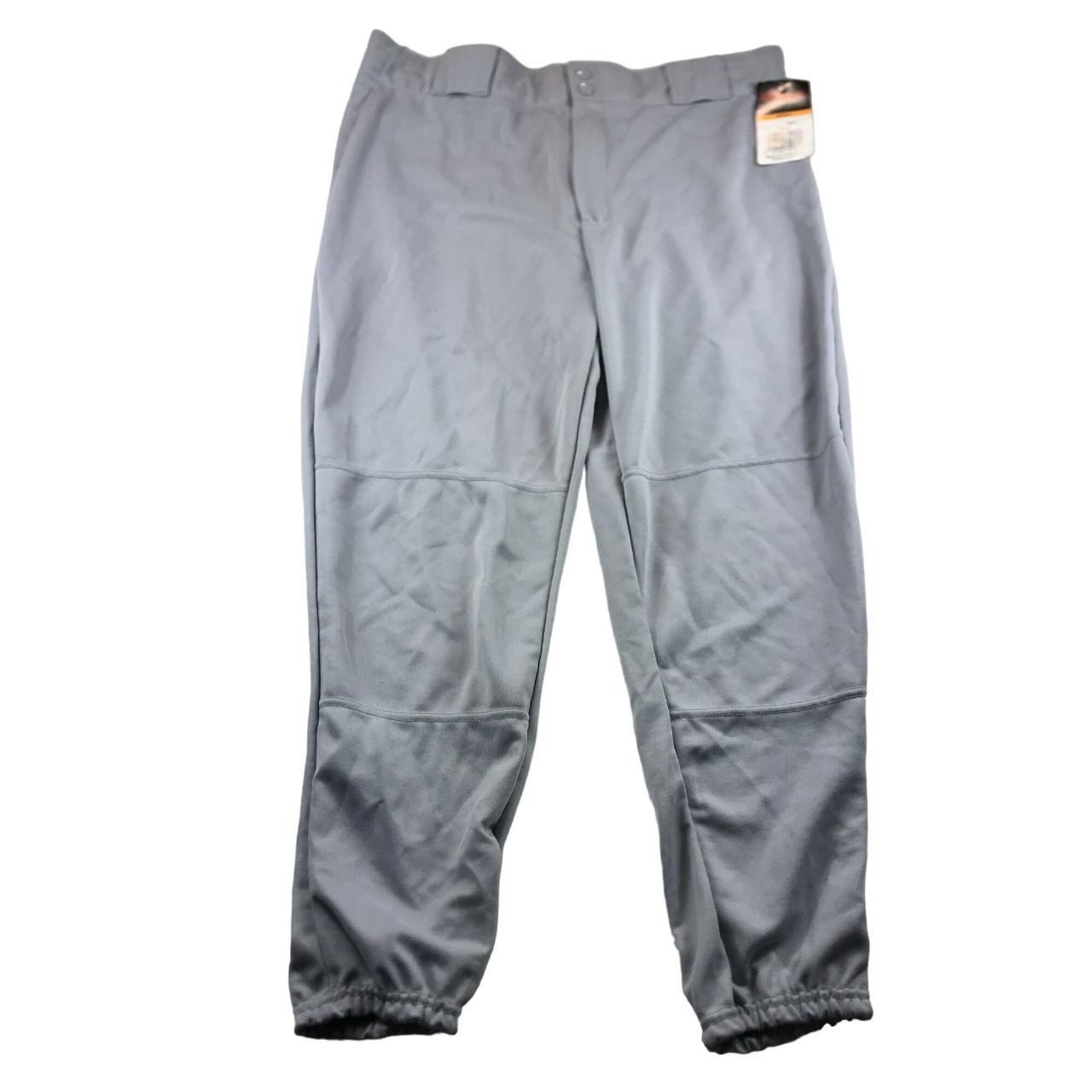 Wilson Mens Baseball Pants Size XXL Grey New 100... Depop