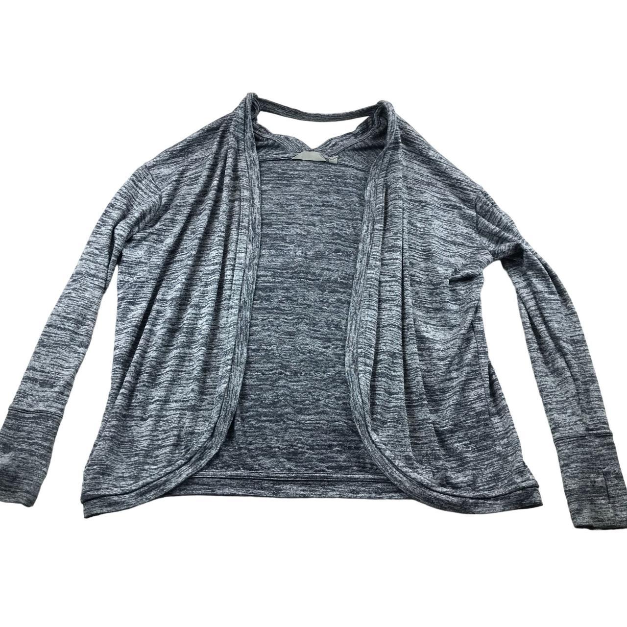 Athleta Pose Wrap Cardigan Size M Open Front Back... Depop