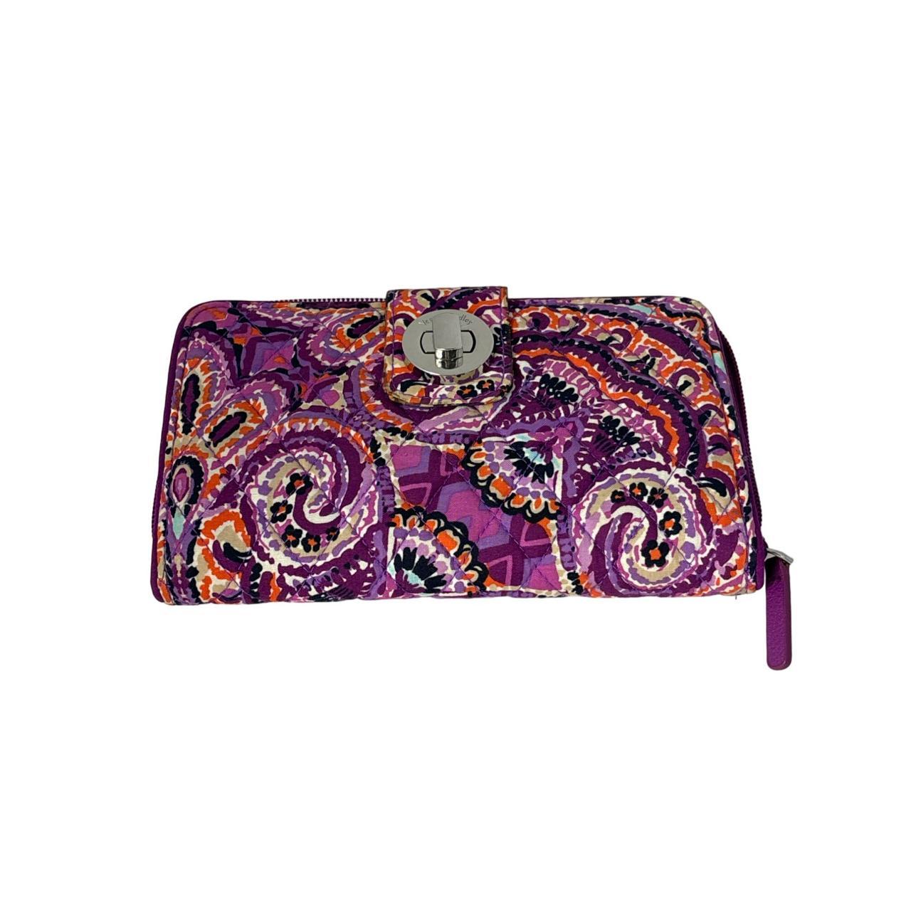 Vera Bradley Rfid Turn Lock Wallet Dream Tapestry Depop 8498