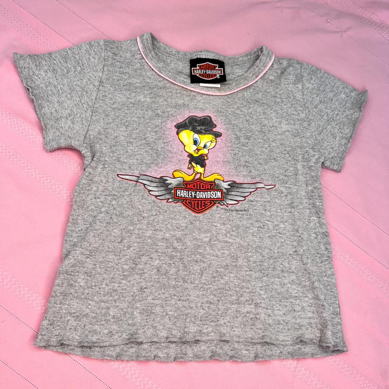 vintage pink harley davidson shirt