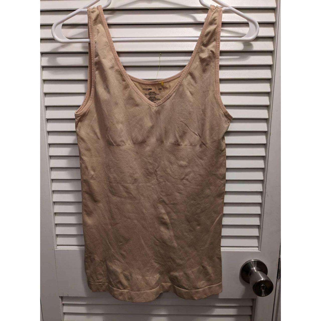 Jockey for Life Tan Compression Slimming Shapewear... Depop