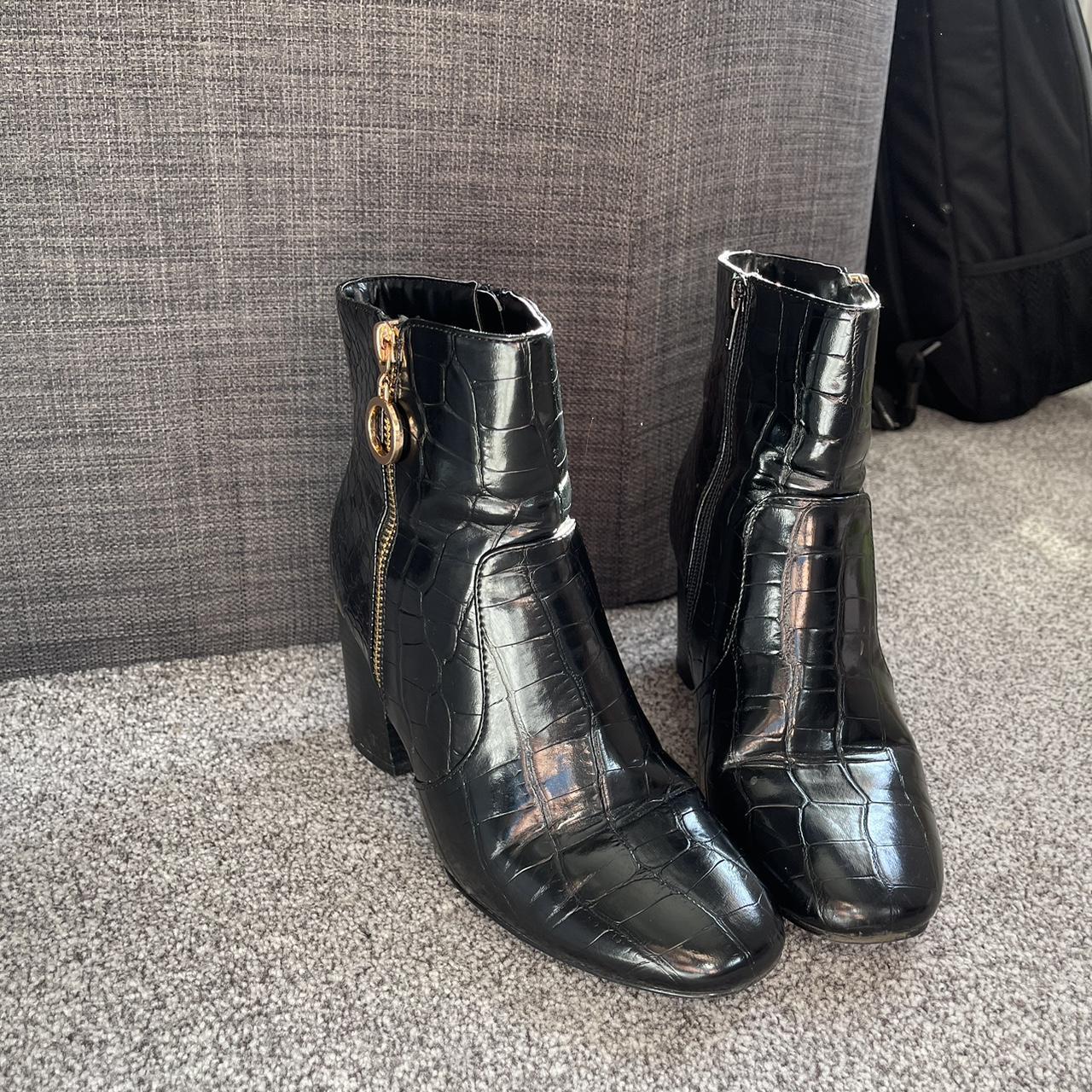 Dorothy perkins patent boots online