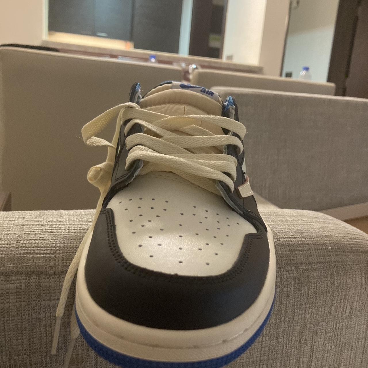 travis scott shoes jordan 1 blue
