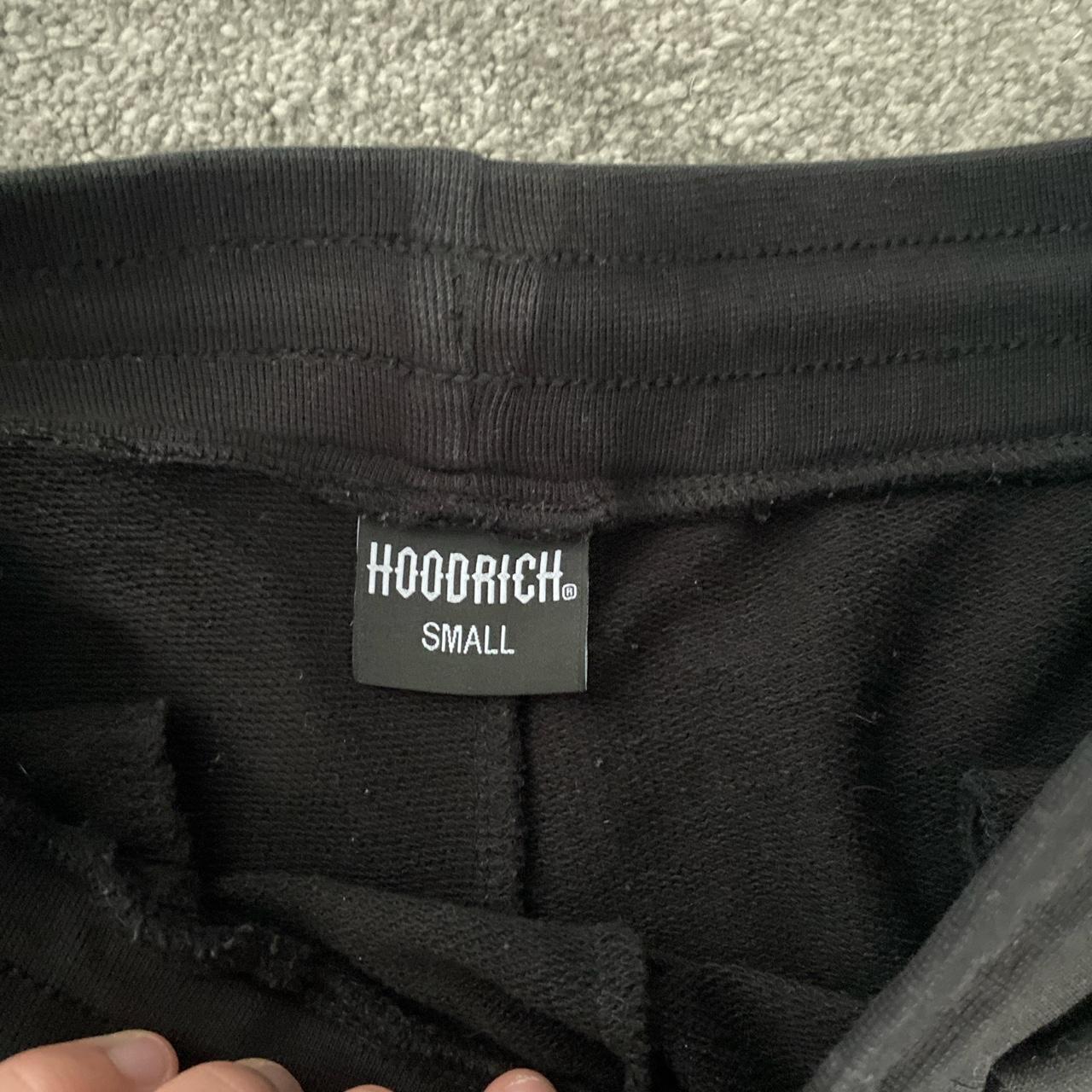 Hoodrich Men's Black and Red Shorts | Depop