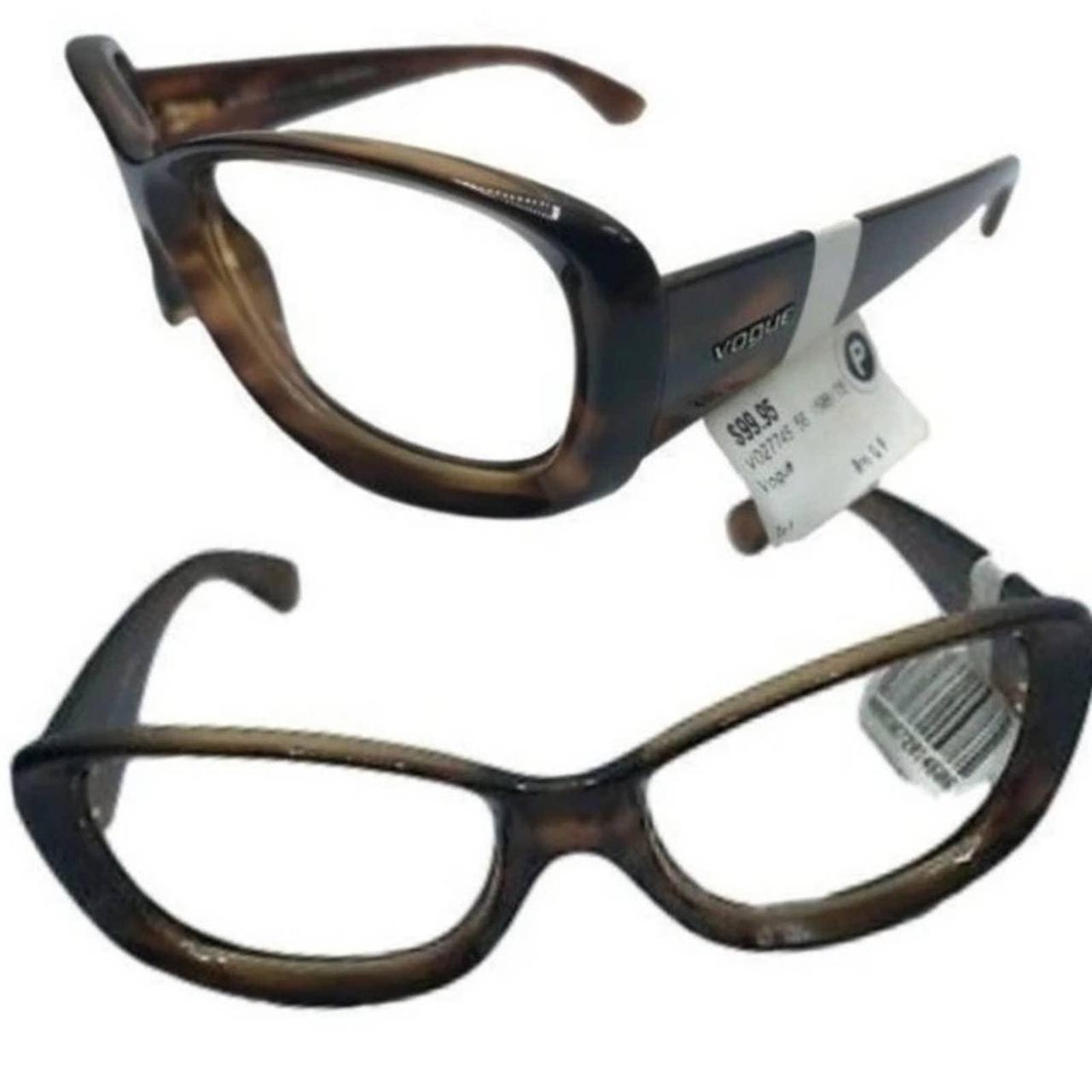 Vogue Eyeglass Frames Brown Vo 2774 S 1508 T5 Nwt Depop